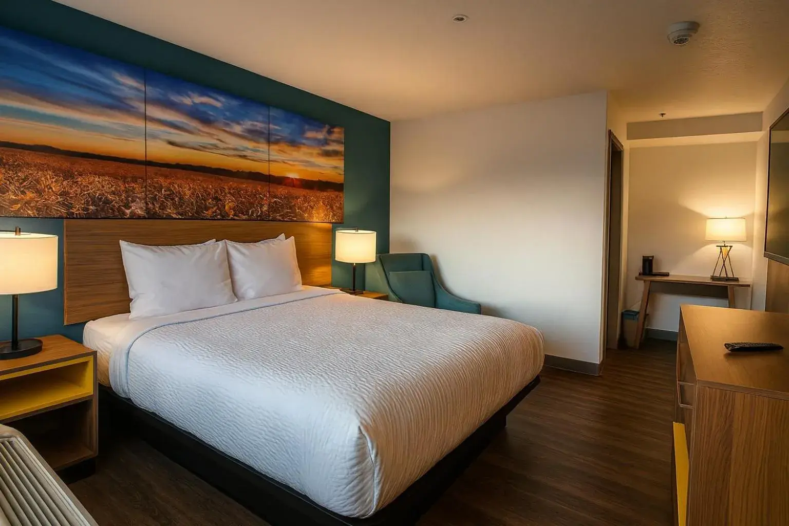 Bed in Days Inn by Wyndham Rock Springs Bed in Days Inn by Wyndham Rock Springs