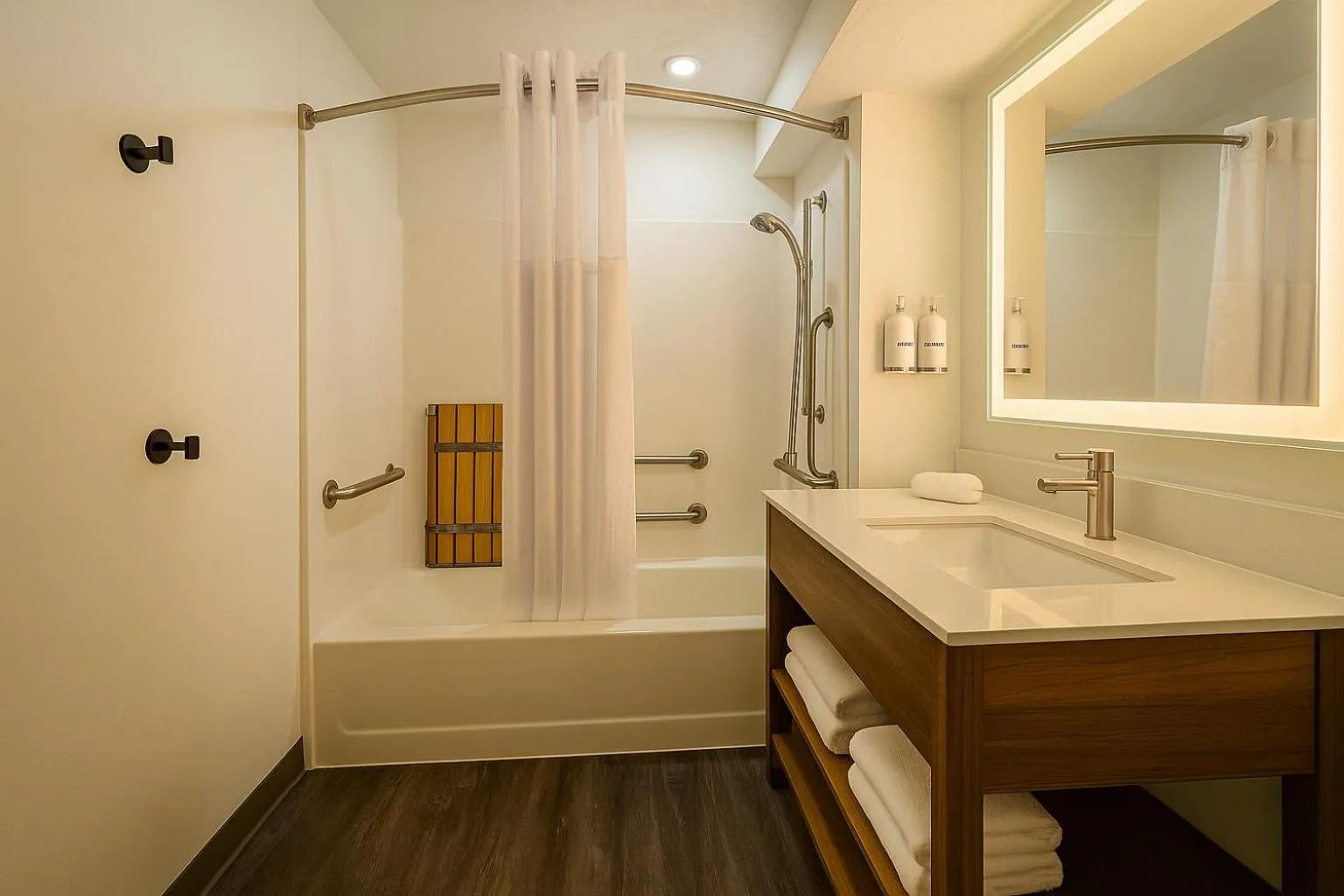 Shower in Days Inn by Wyndham Rock Springs