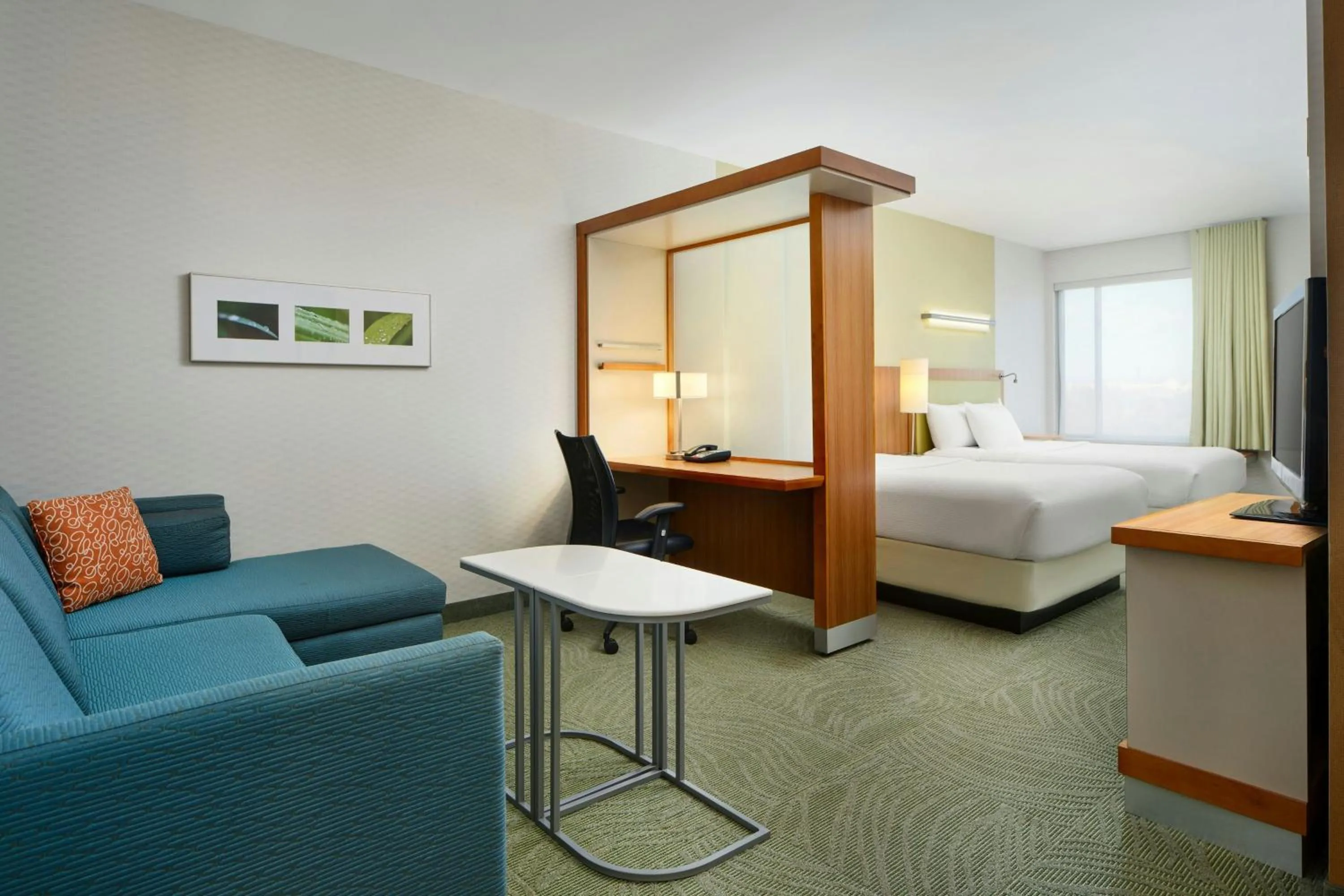 Photo of the whole room, Bed in SpringHill Suites by Marriott Scranton Montage Mountain