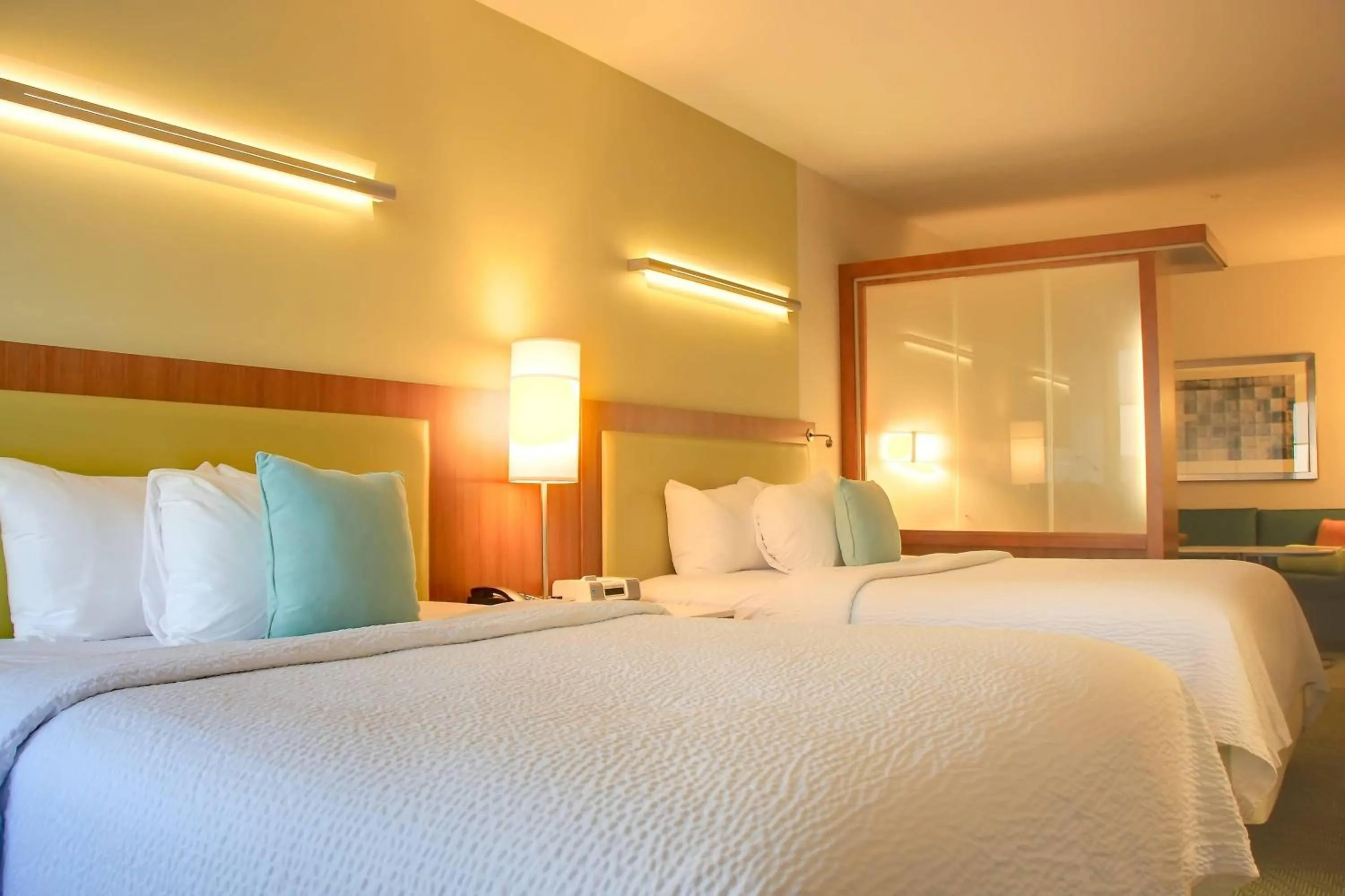 Photo of the whole room, Bed in SpringHill Suites by Marriott Scranton Montage Mountain