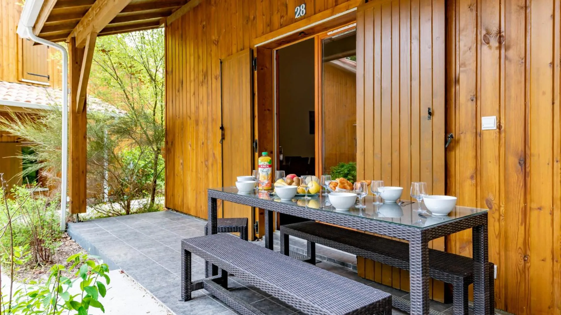 Patio in Vacancéole - Les Rives du Lac