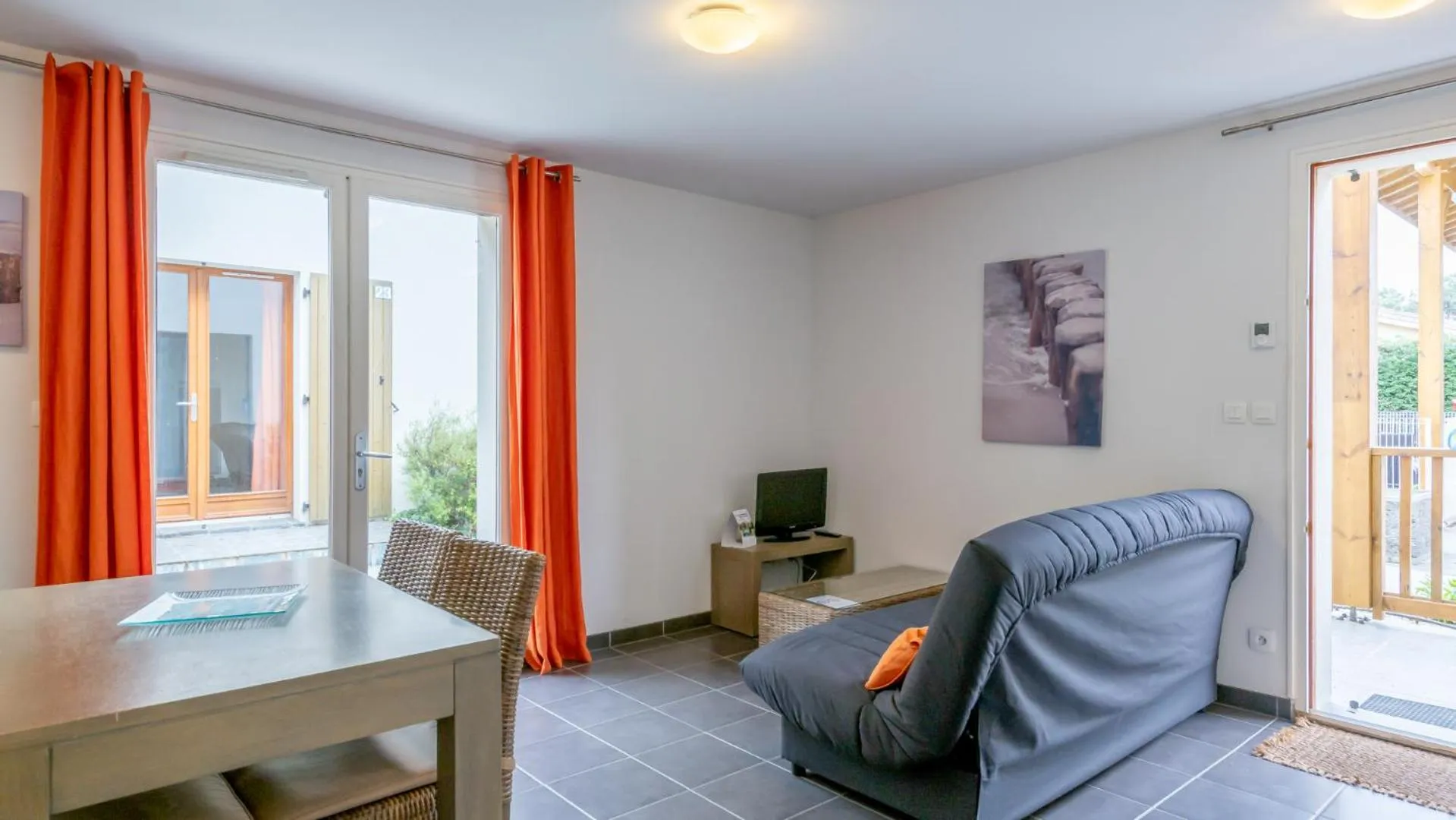 Living room in Vacancéole - Les Rives du Lac