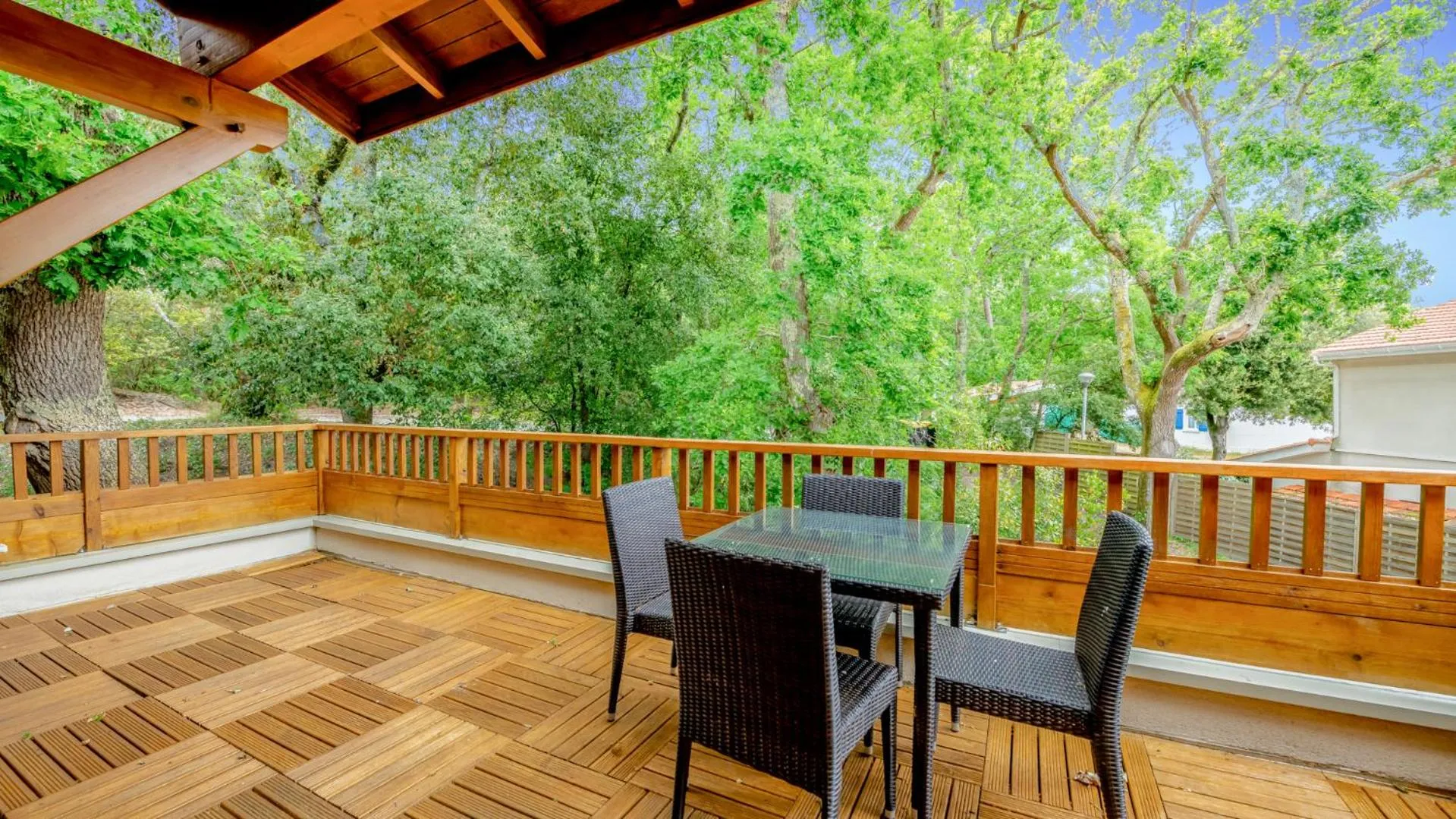 Patio in Vacancéole - Les Rives du Lac