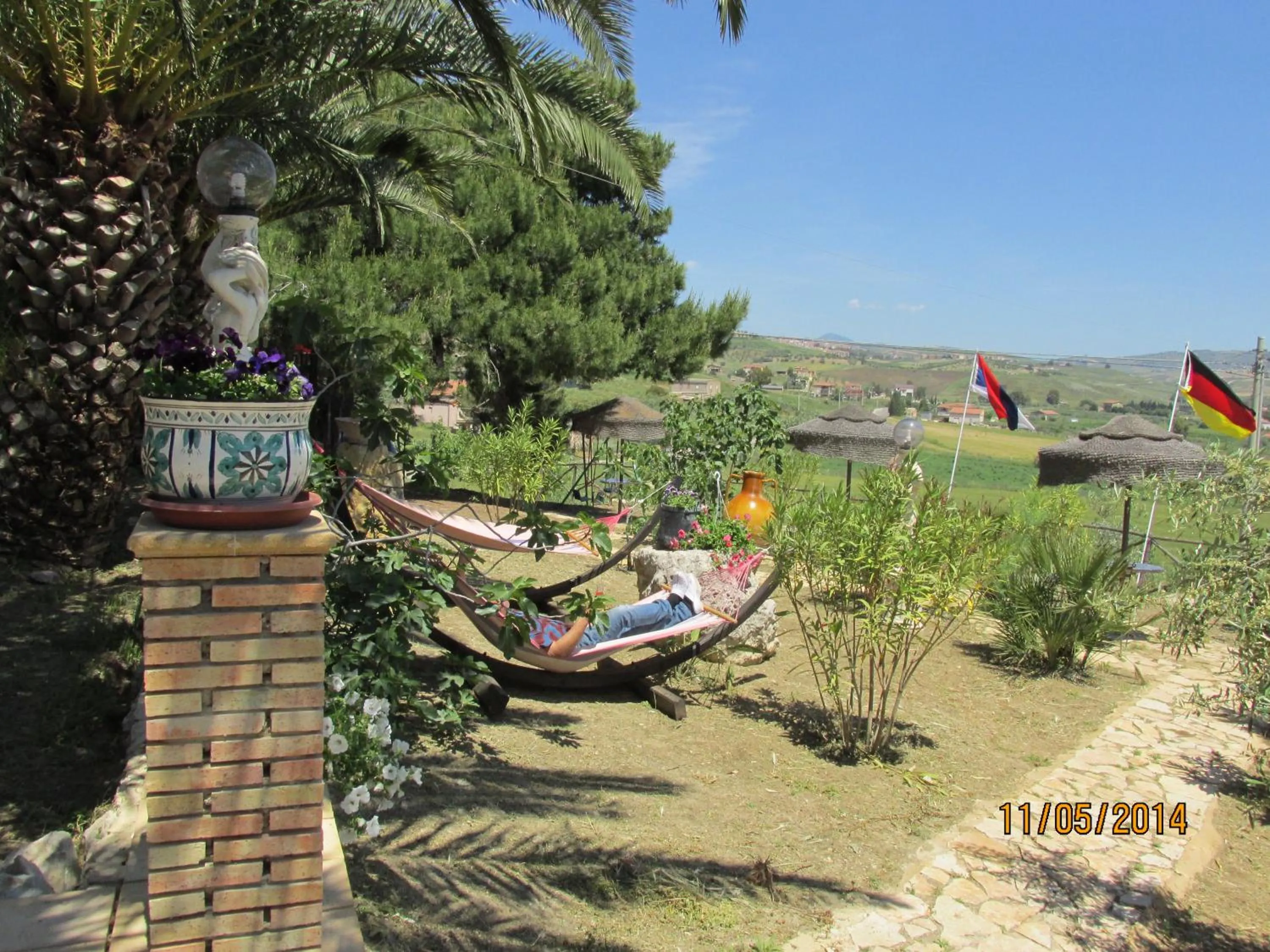 Garden in Agriturismo Reggia Saracena