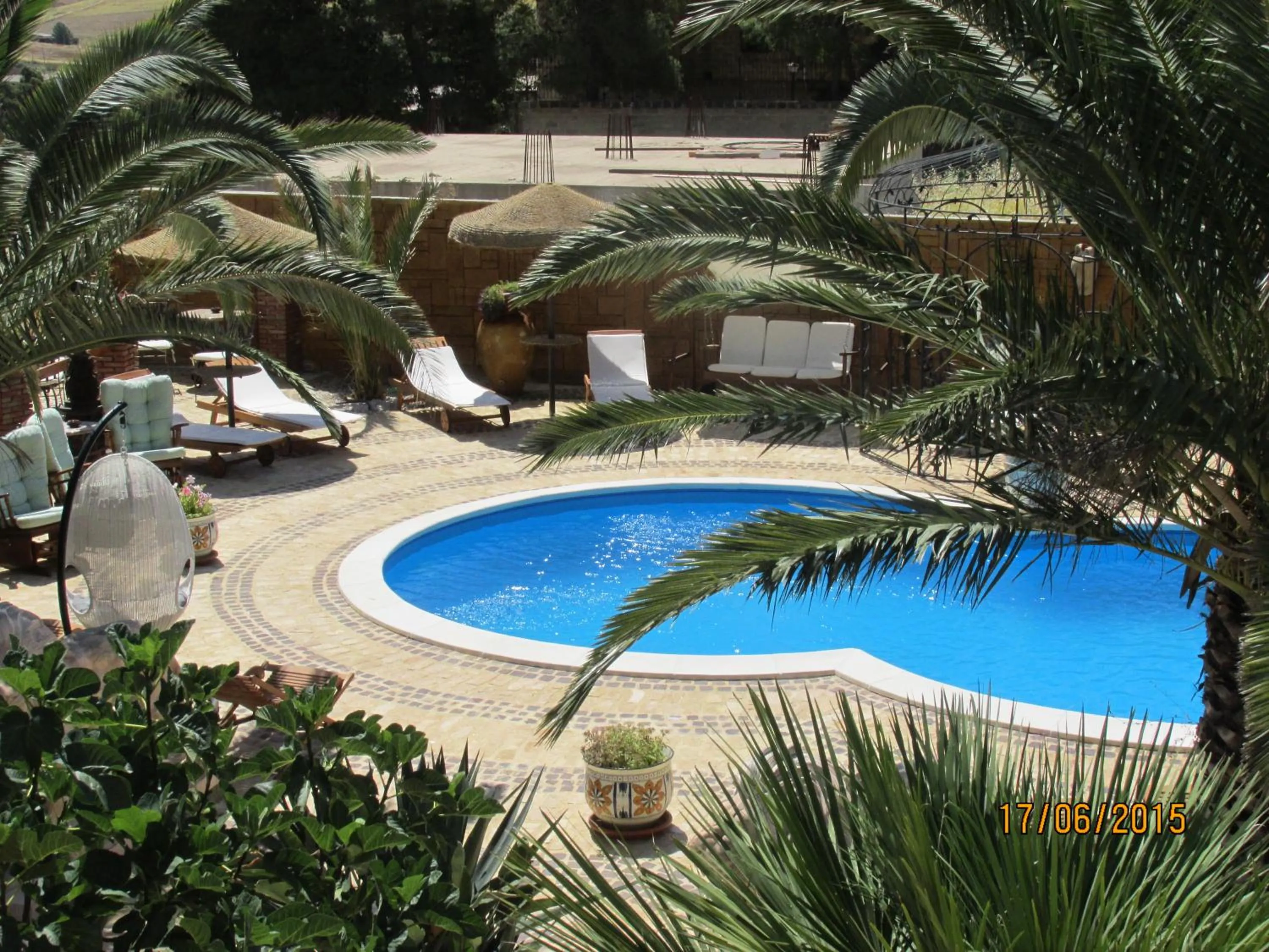 Solarium in Agriturismo Reggia Saracena