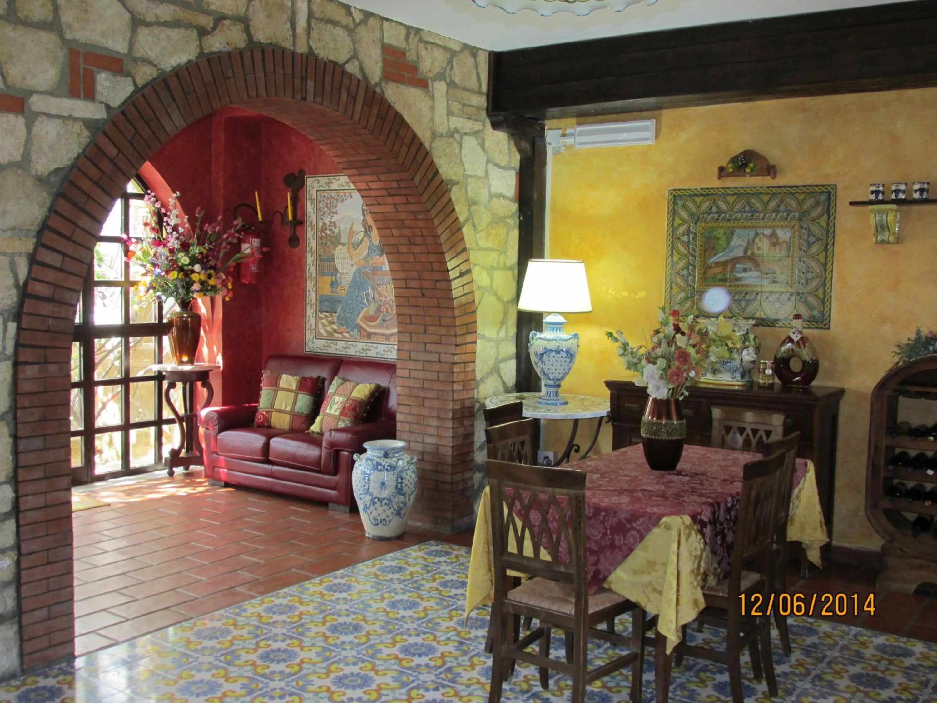 Restaurant/places to eat in Agriturismo Reggia Saracena