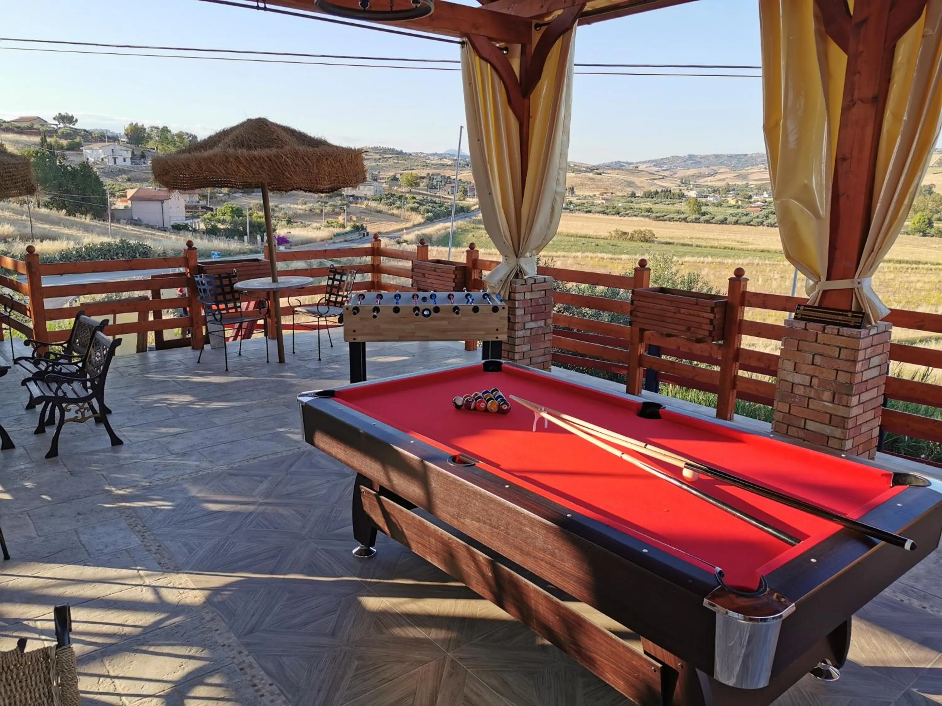 Billiard in Agriturismo Reggia Saracena