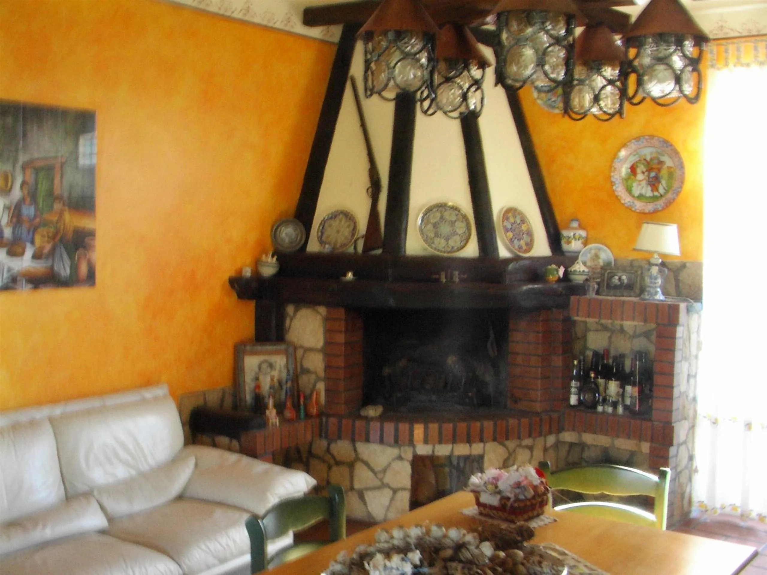 Kitchen or kitchenette in Agriturismo Reggia Saracena