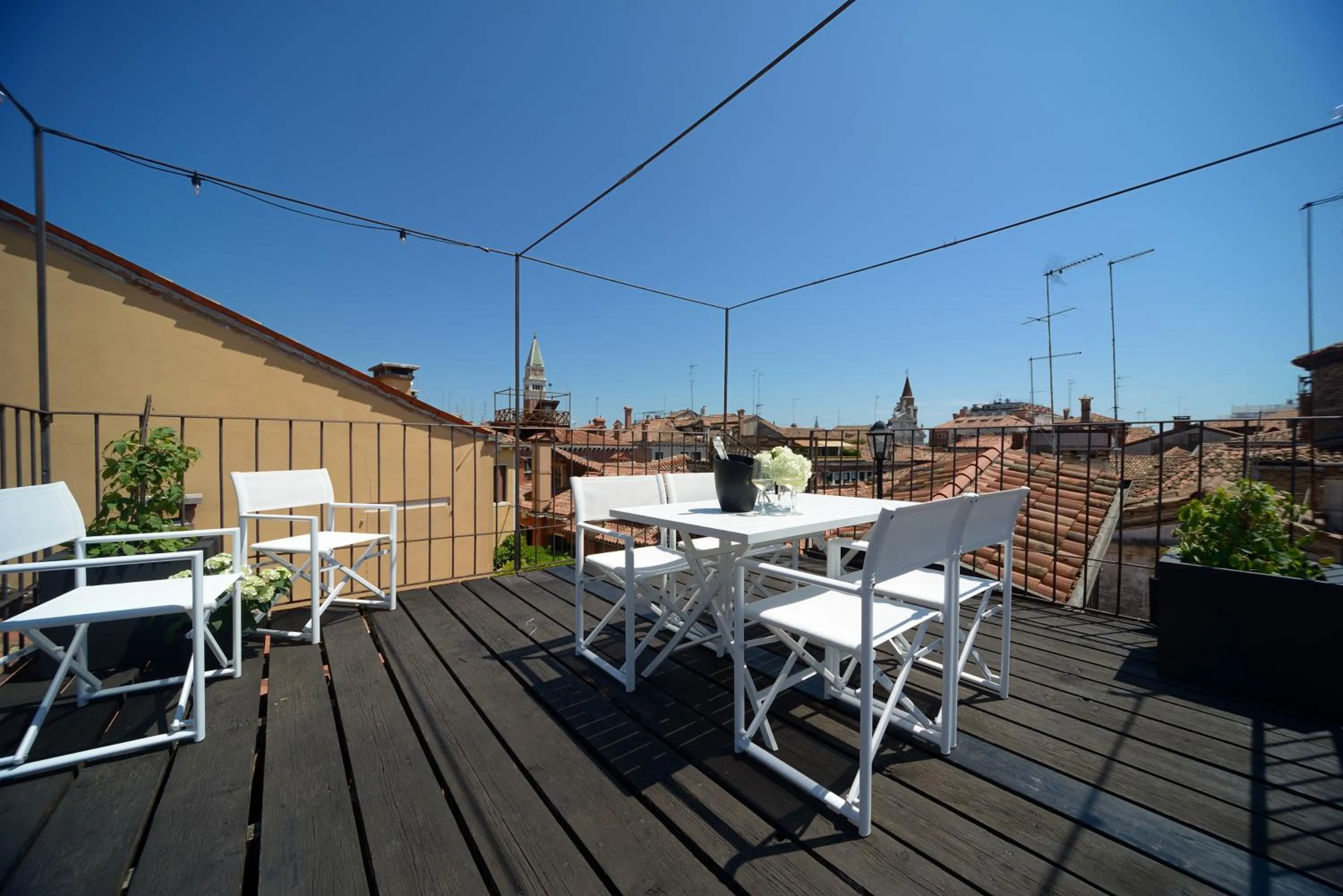 Balcony/Terrace in Residence La Fenice