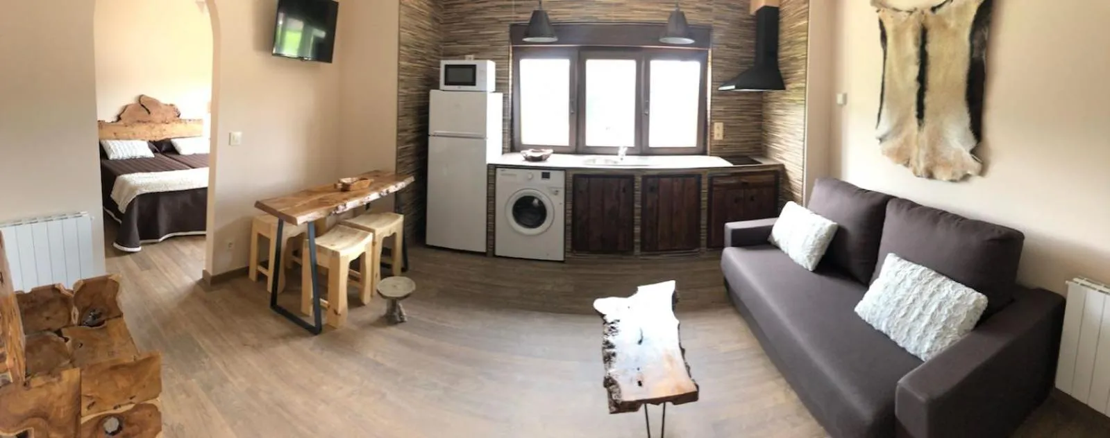Living room in Las Cavernas Del Bisonte