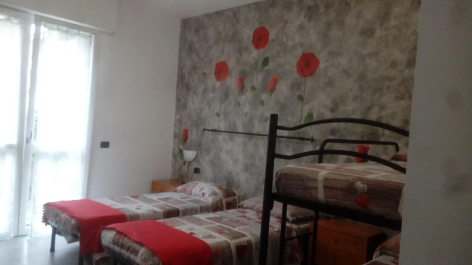 Bed in B&B Honey Rooms