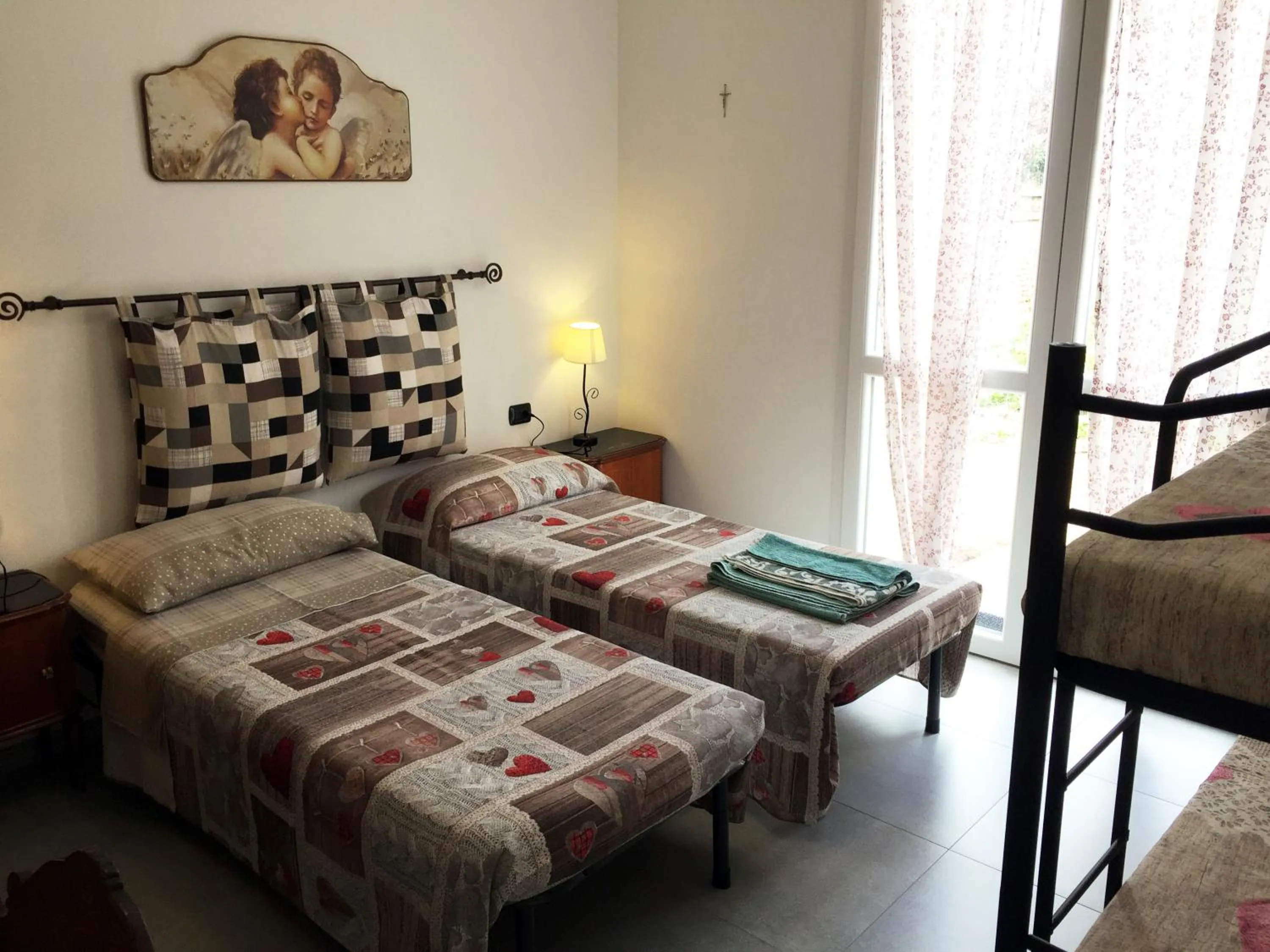 Bed in B&B Honey Rooms