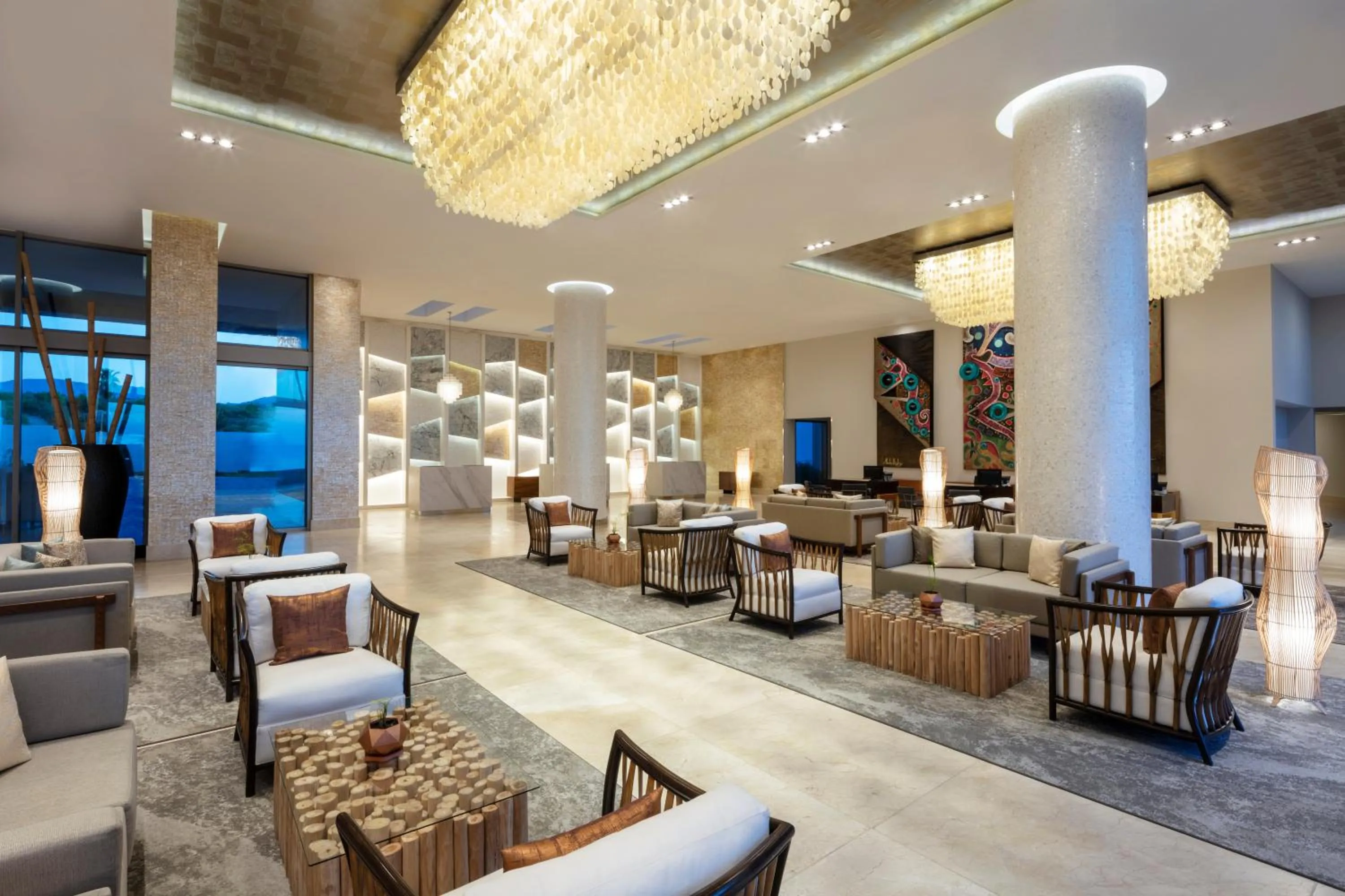 Lobby or reception in Garza Blanca Resort & Spa Los Cabos