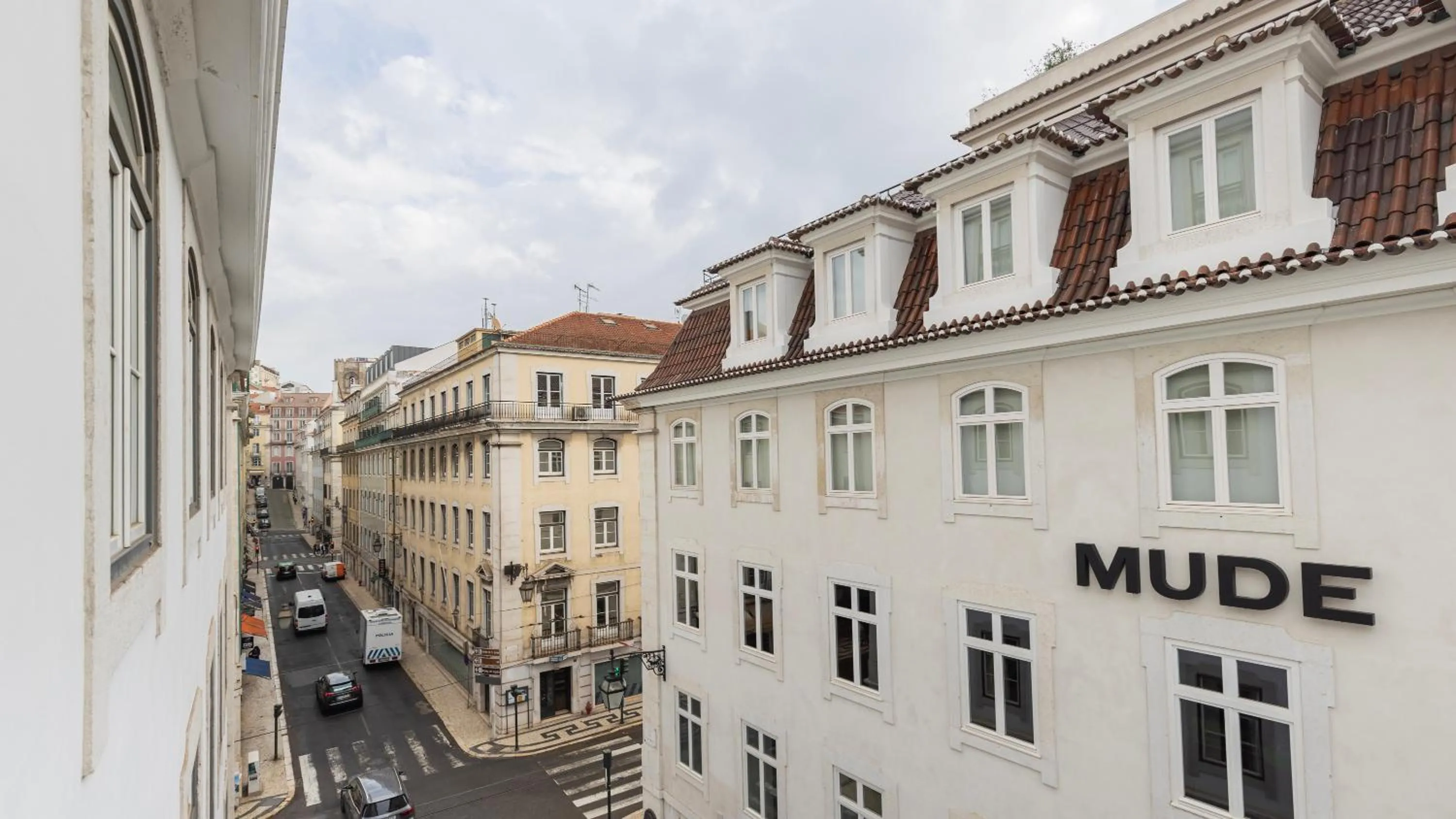 Street view in Downtown by the River Apartment by LovelyStay