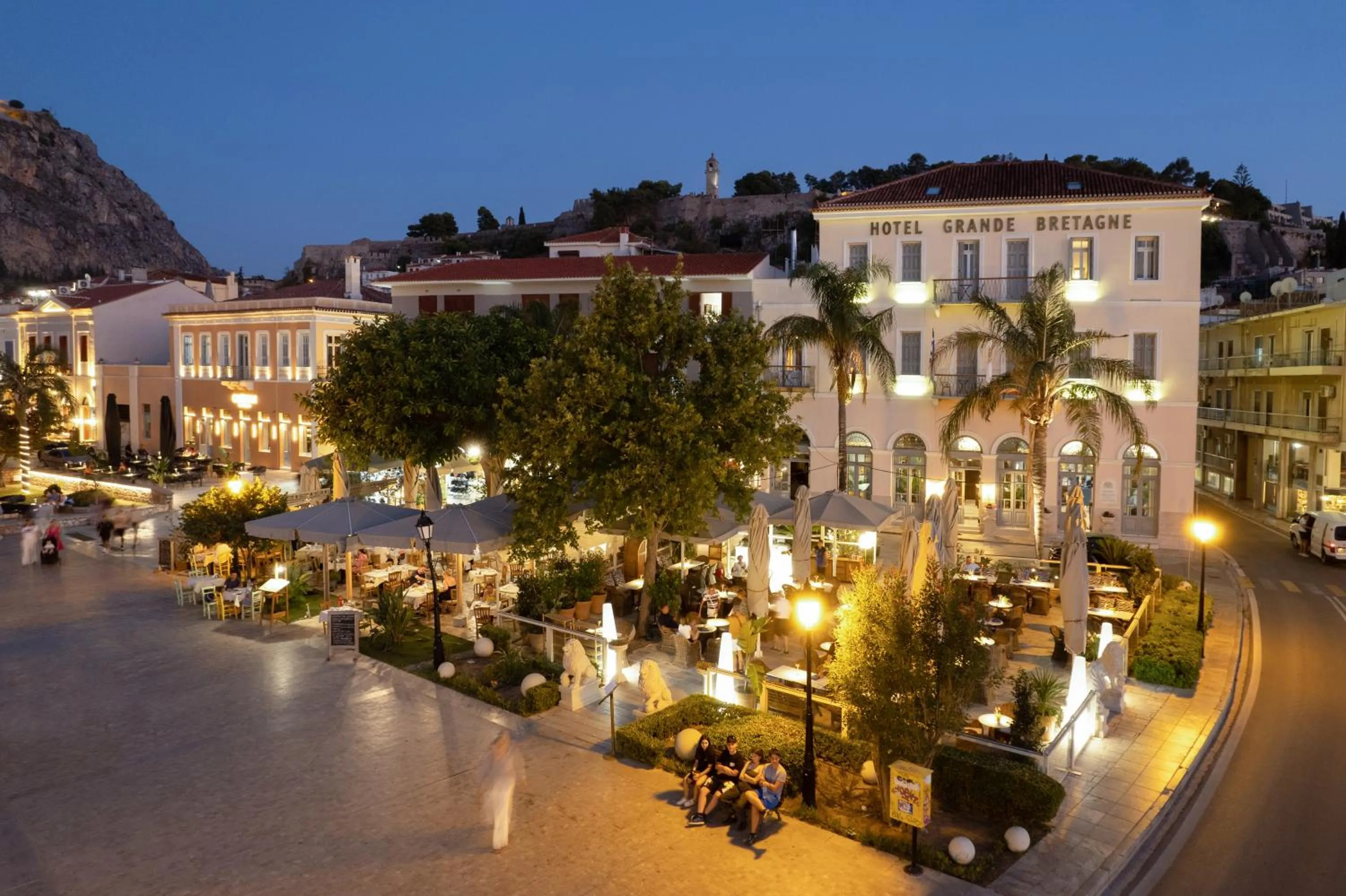 Night in Grande Bretagne - Nafplio