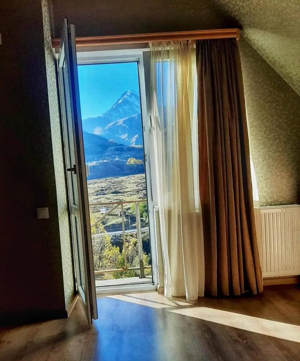 Mountain view in Kazbegi Inn