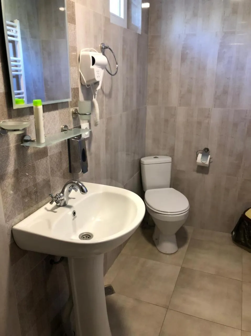 Shower in Kazbegi Inn