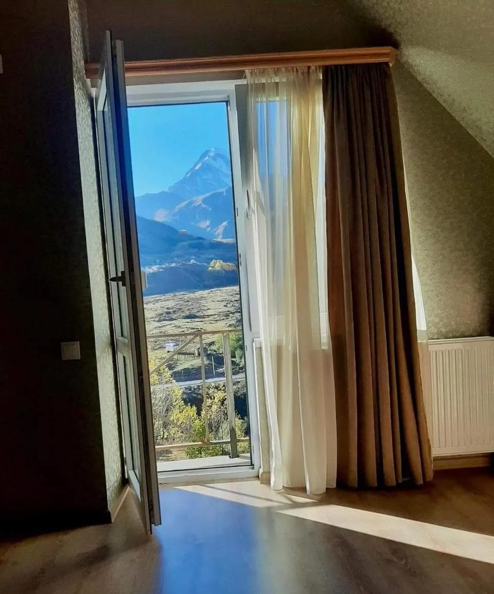 Mountain view in Kazbegi Inn