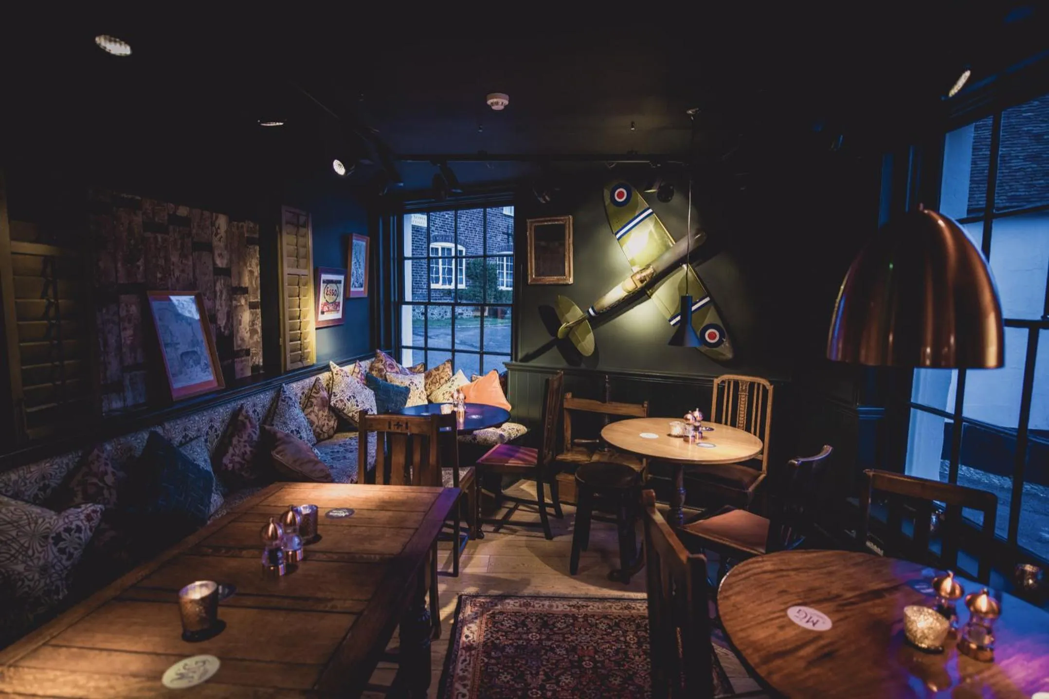 Lounge or bar in The Marquis of Granby