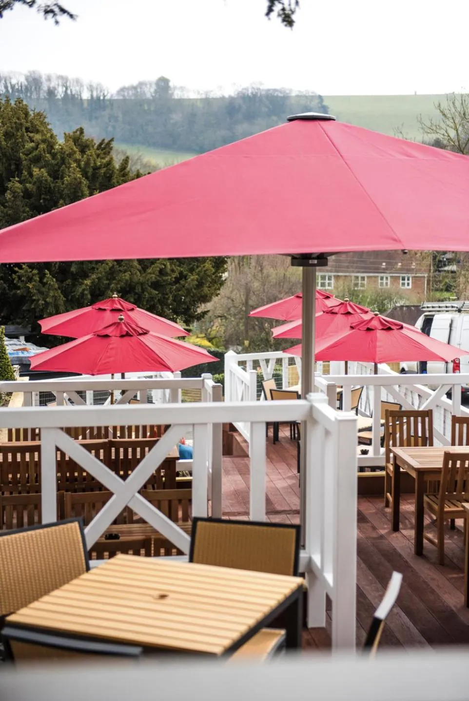 Patio in The Marquis of Granby