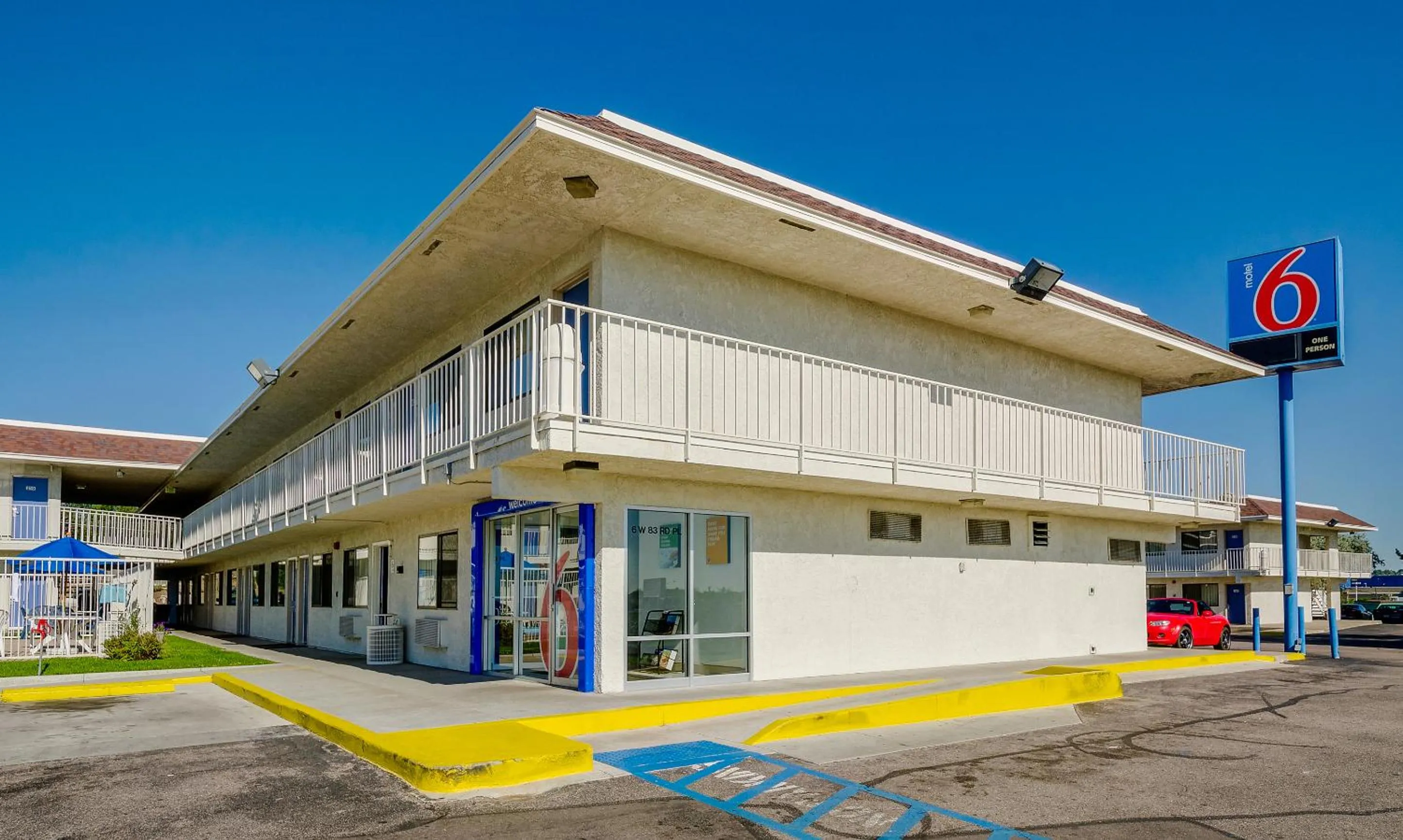 Property building in Motel 6 Thornton