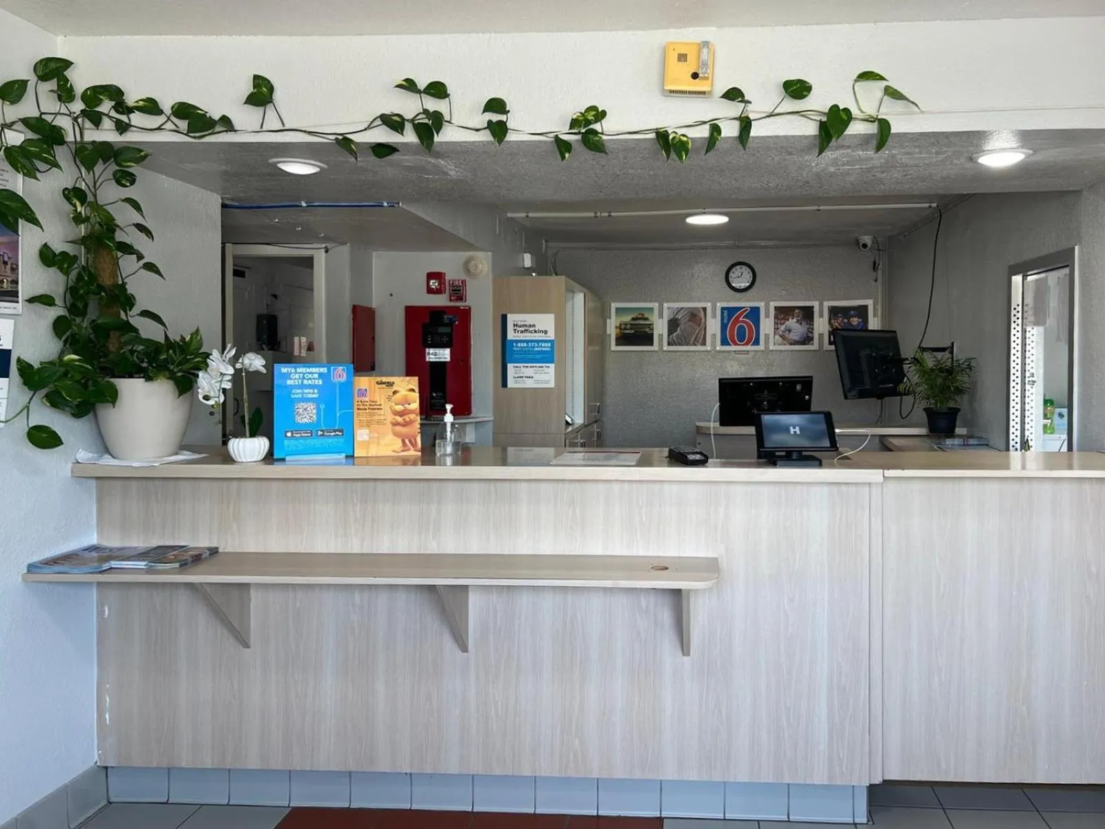 Lobby or reception in Motel 6-Odessa, TX