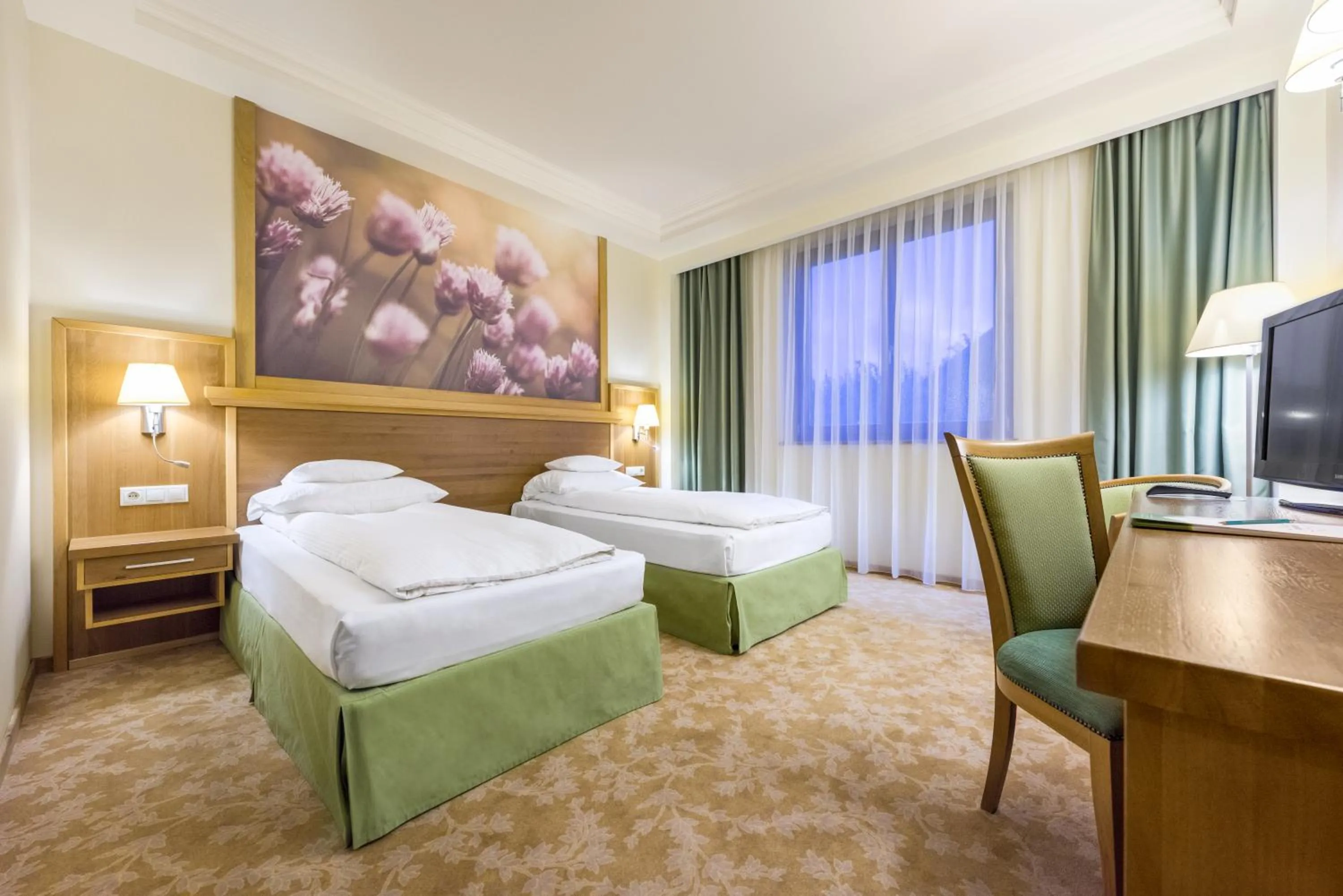 Photo of the whole room, Bed in Hotel Sonnenhof