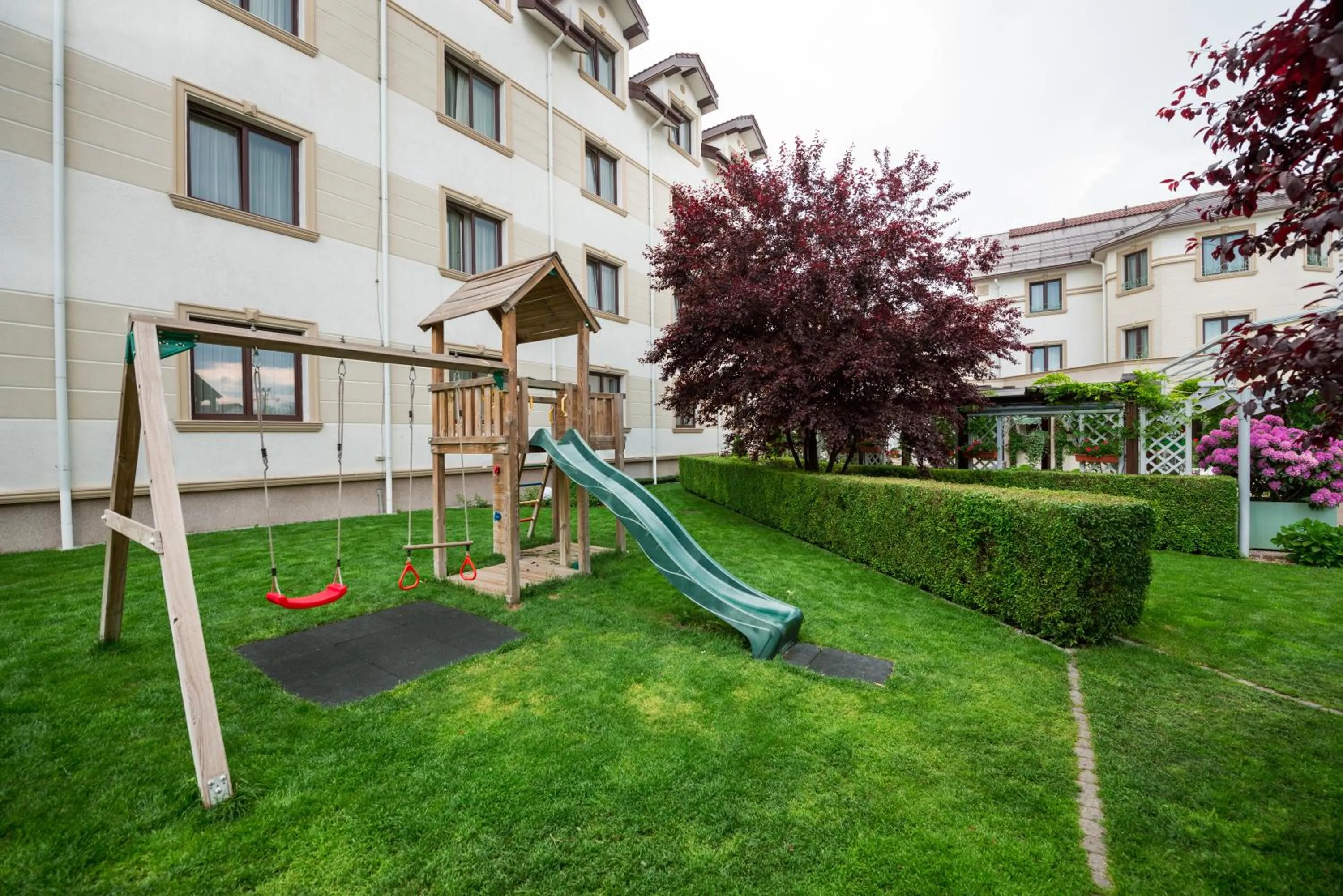 Children play ground in Hotel Sonnenhof