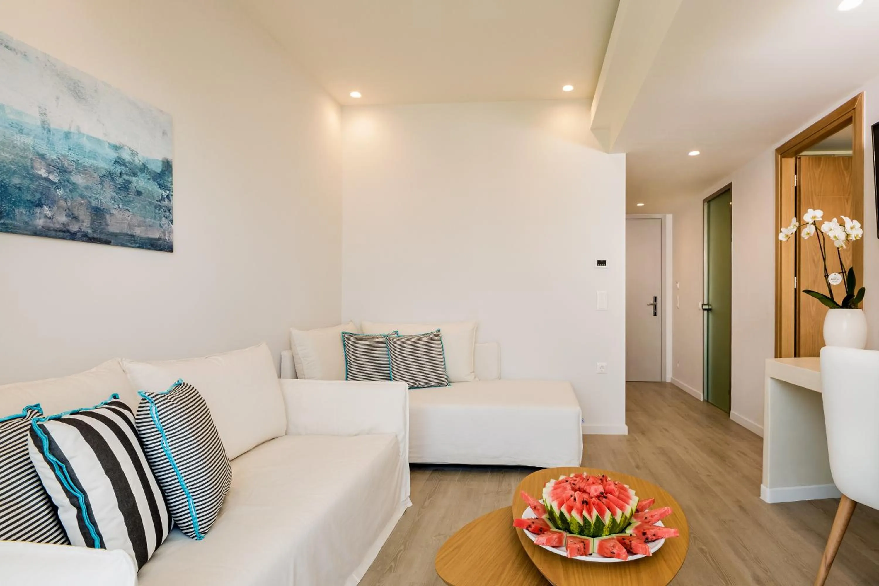 Living room in Samian Mare Hotel, Suites & Spa