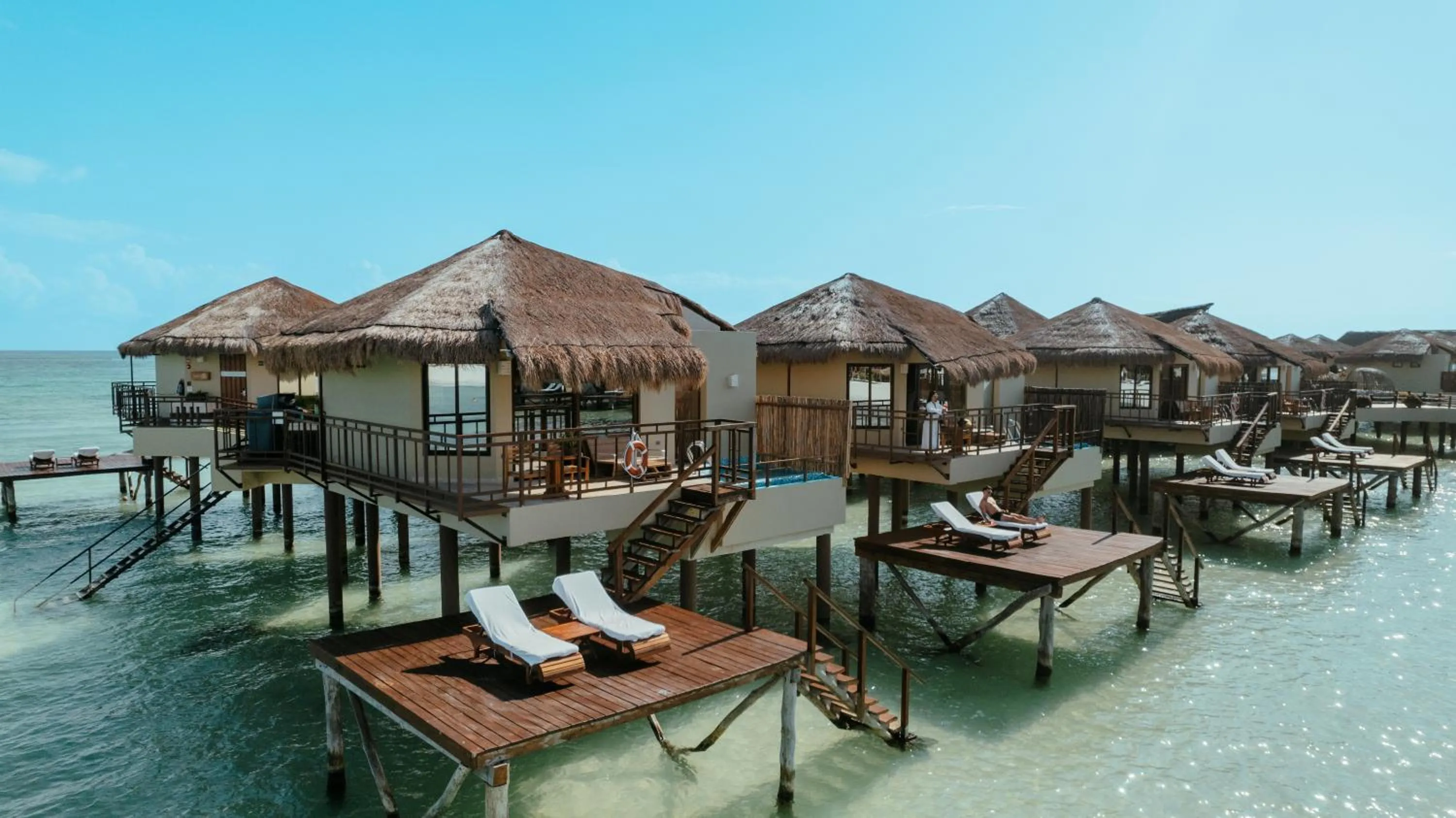 Beach in Palafitos Overwater Bungalows, All & More Inclusive - Adults Only