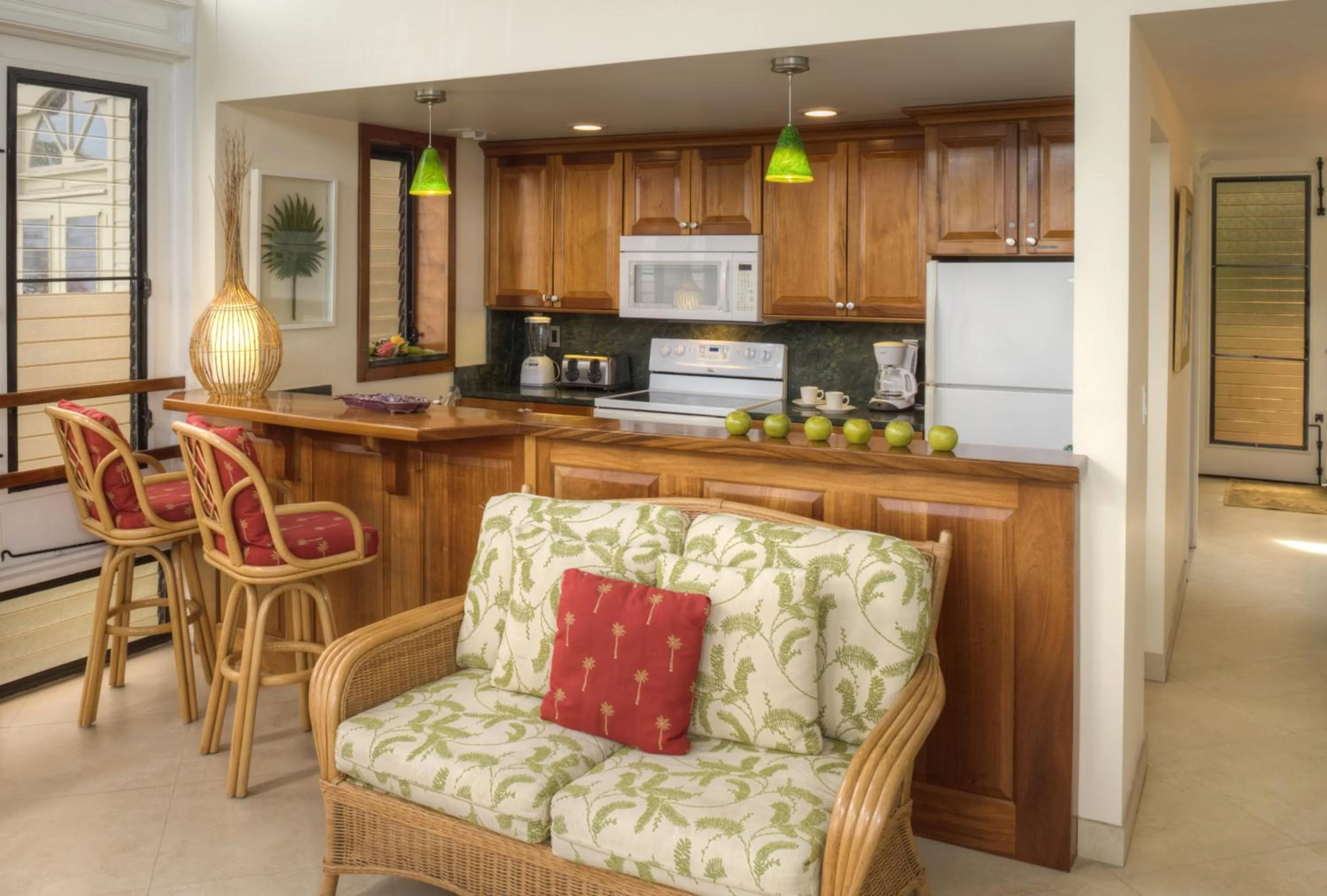 Seating area in Gallows Point Resort