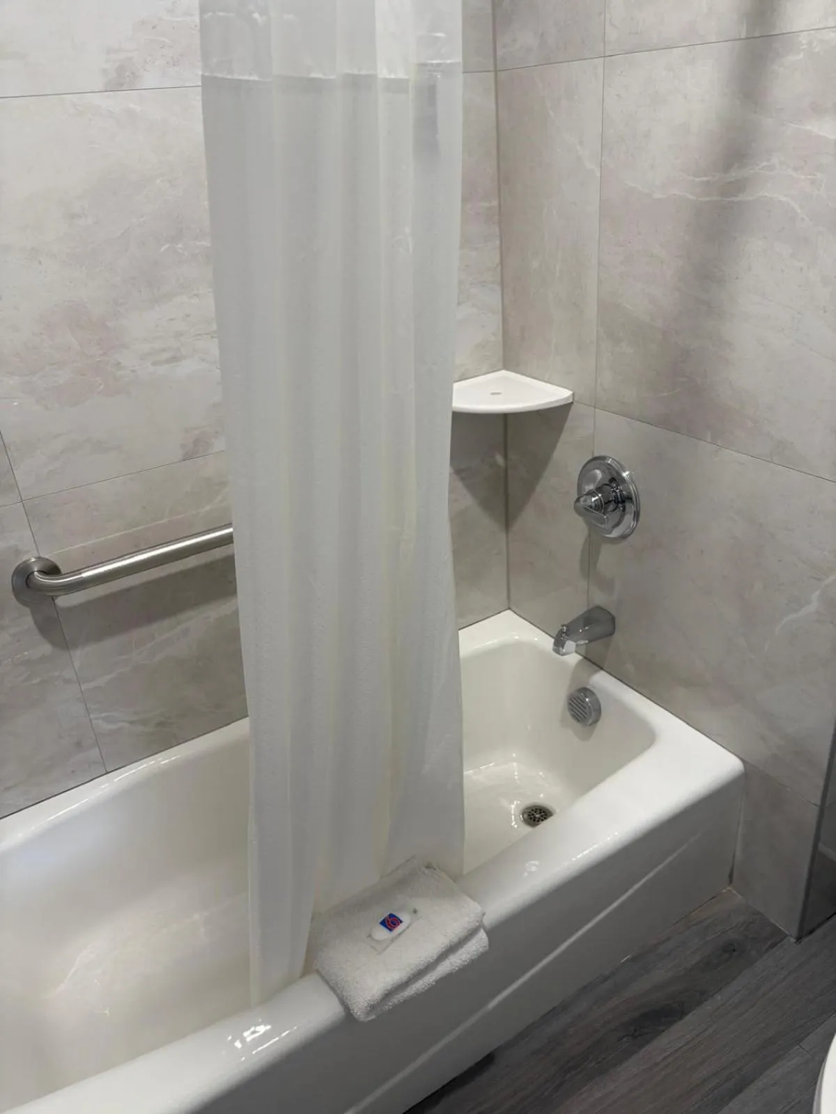 Shower in Motel 6-San Bernardino, CA - North