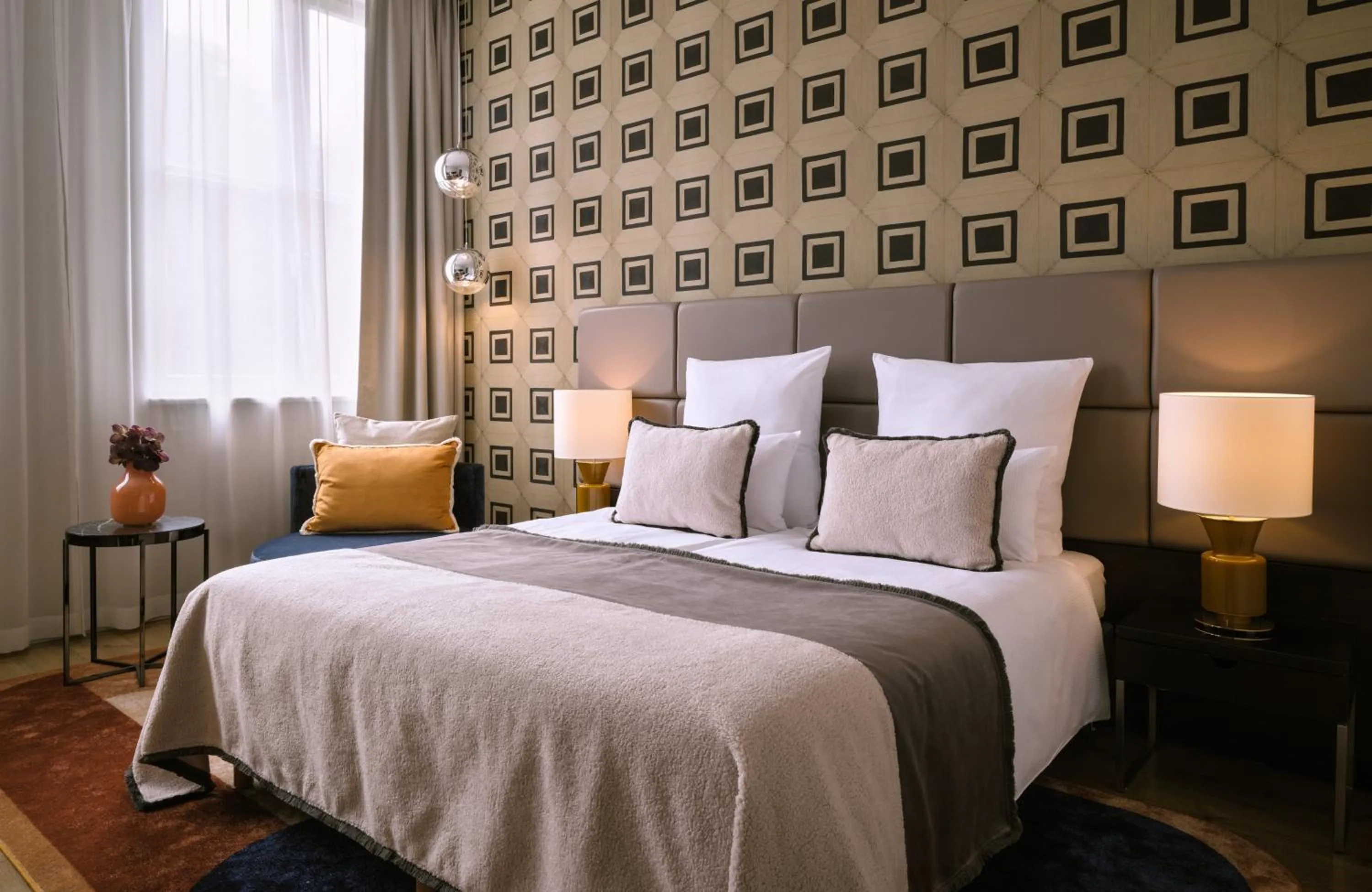 Photo of the whole room, Bed in The Posthouse Berlin Potsdamer Platz- Leonardo Limited Edition
