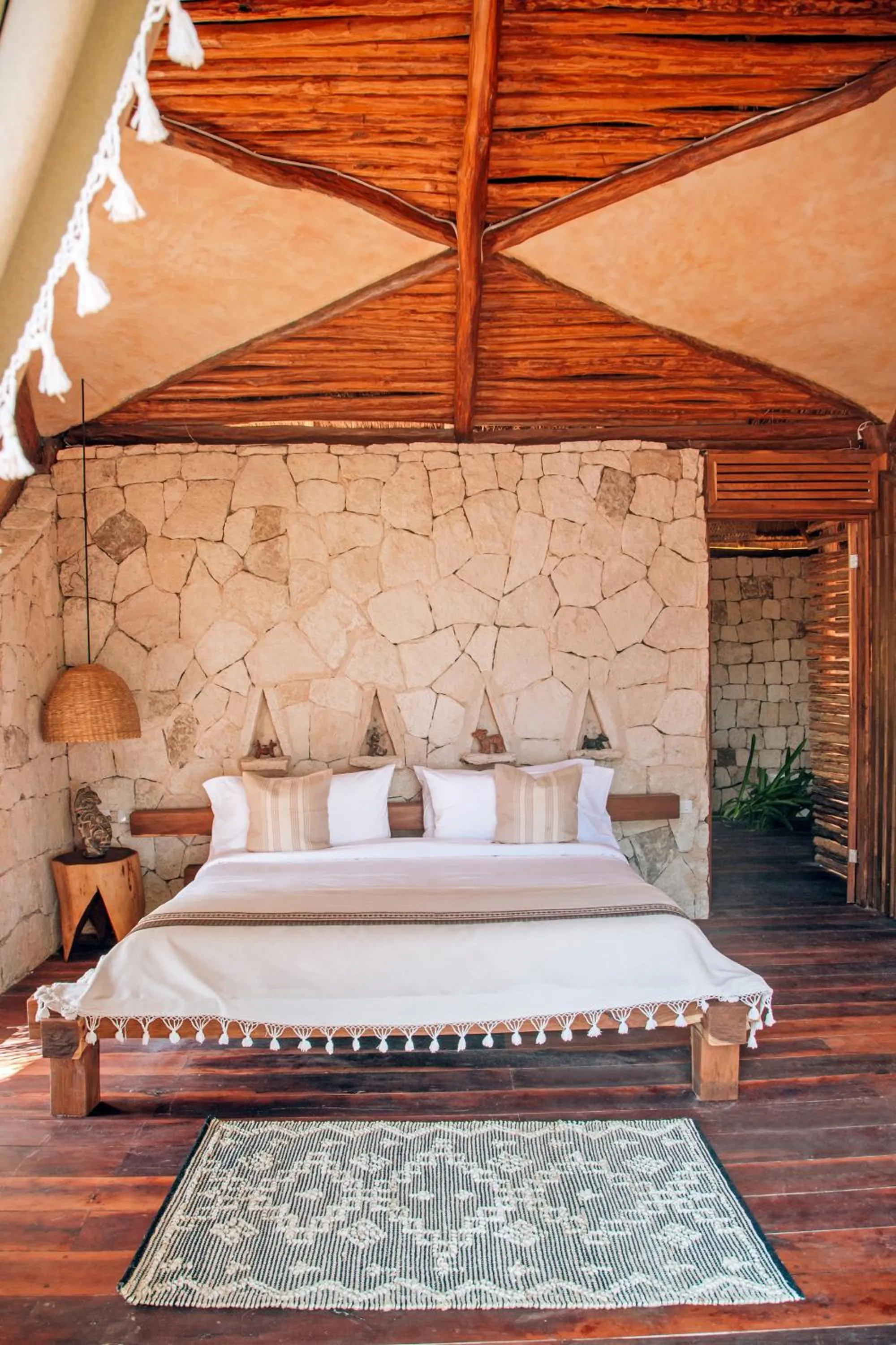 Bedroom, Bed in Ikal Tulum Hotel