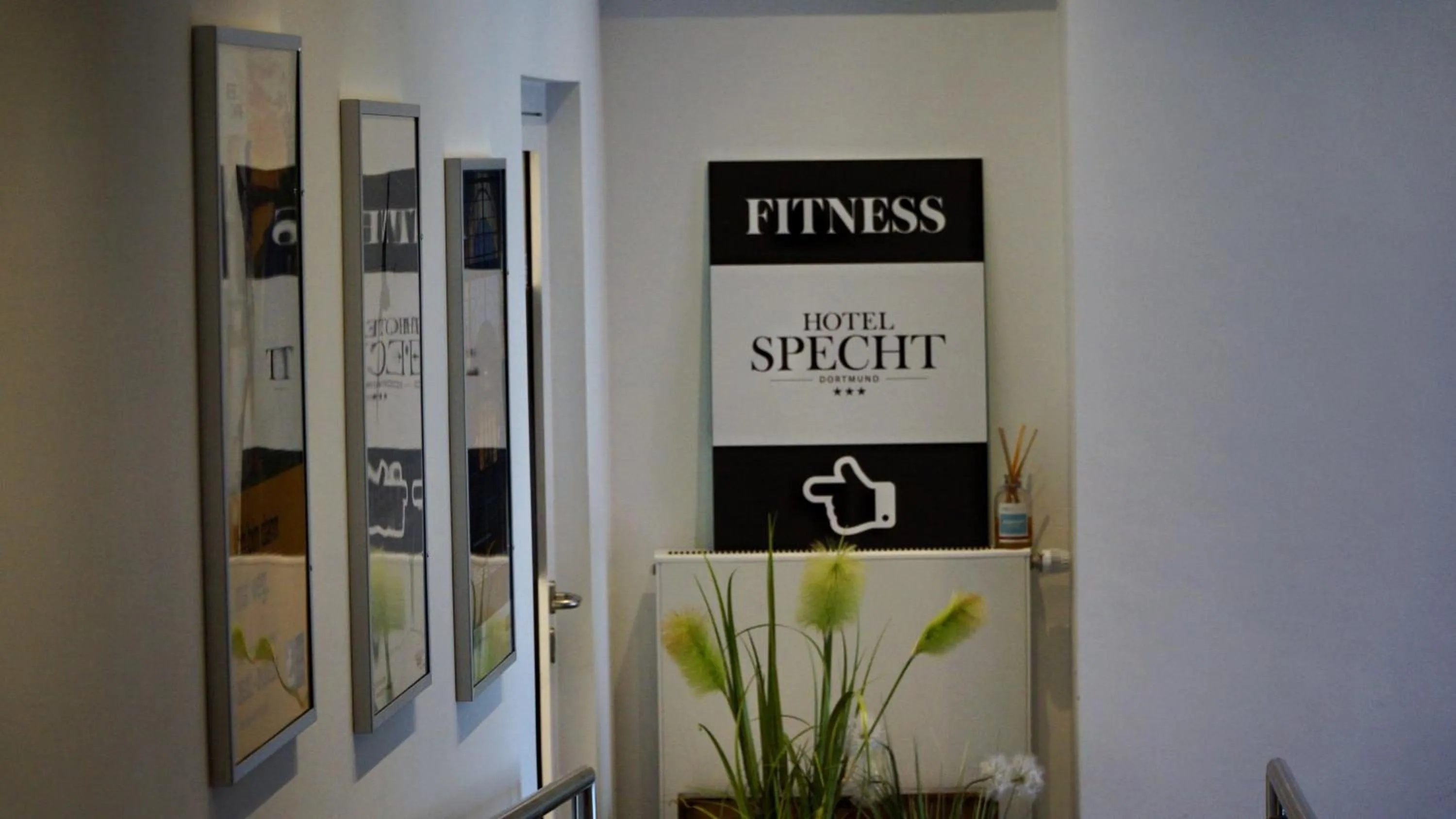 Fitness centre/facilities in Hotel Specht by Trotmannia