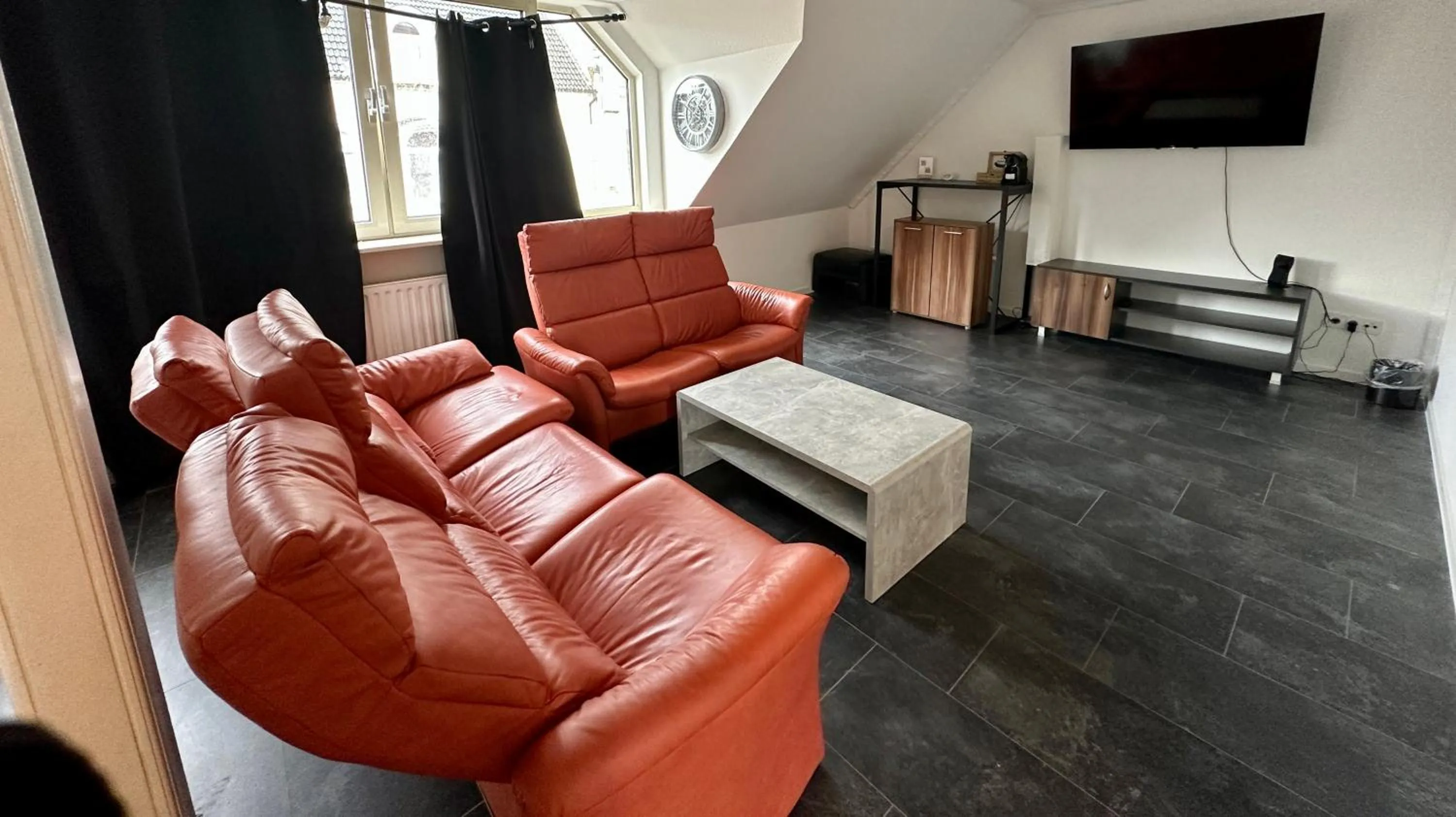 Living room in Hotel Specht by Trotmannia