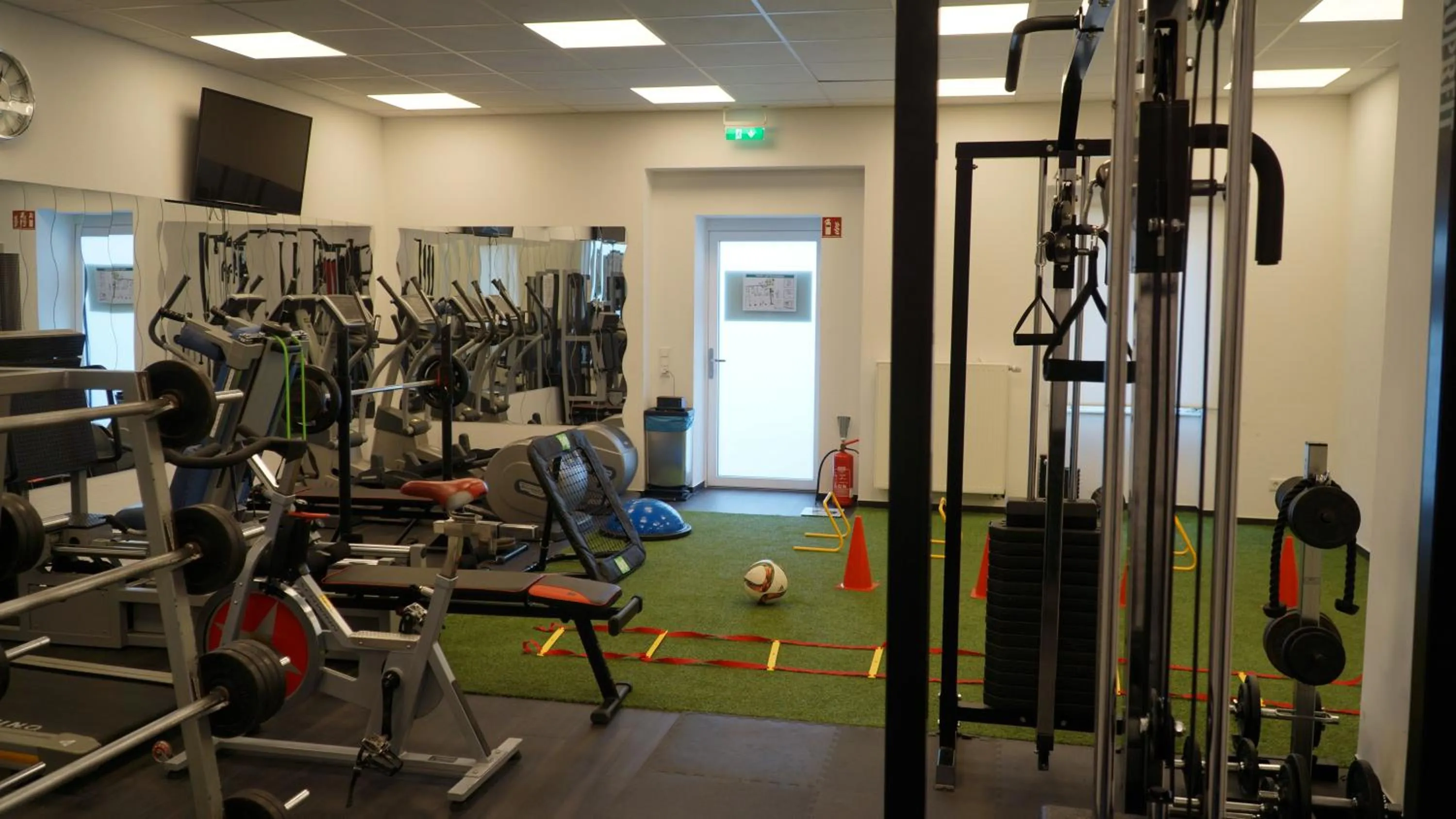 Fitness centre/facilities in Hotel Specht by Trotmannia