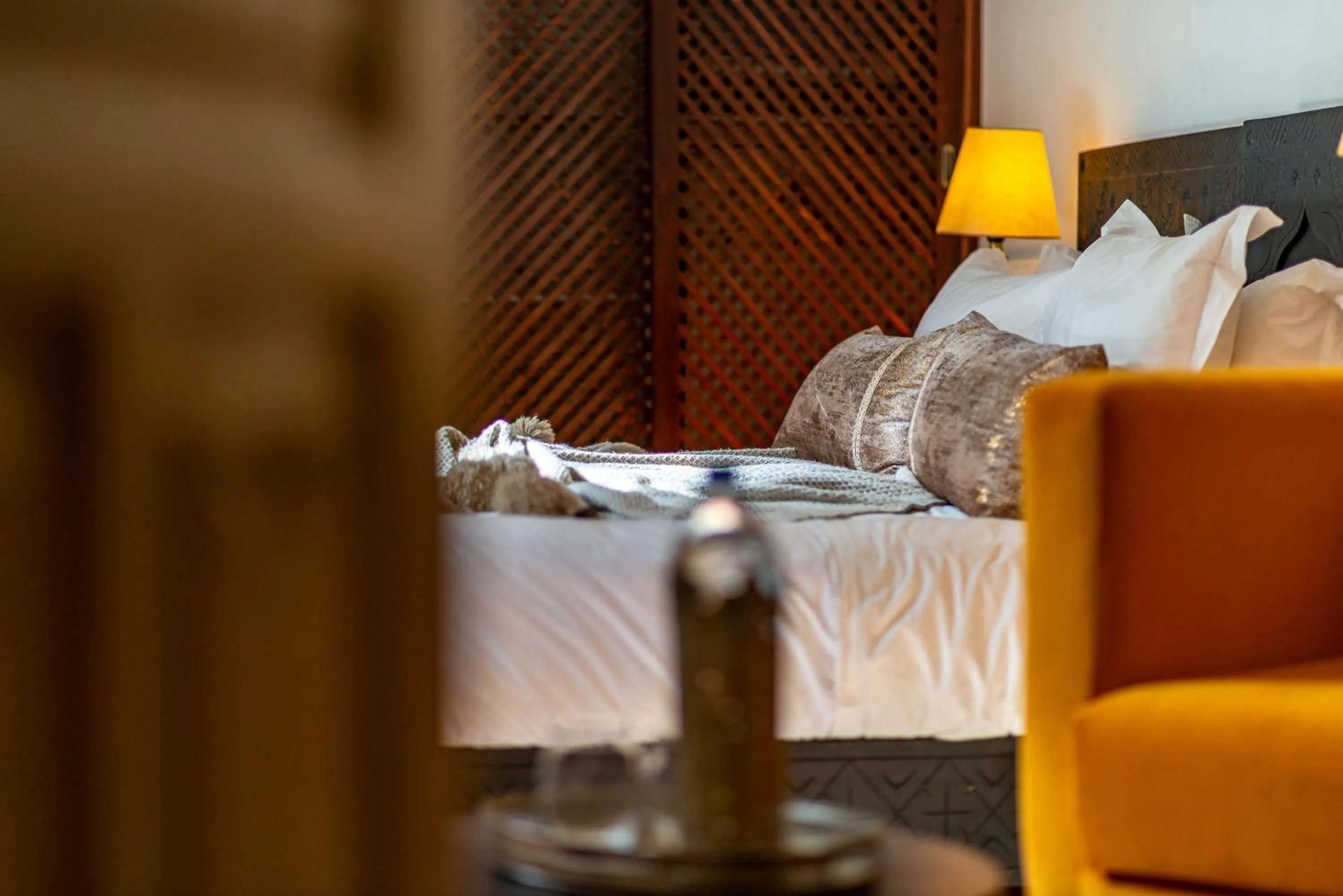 Bed in Riad L'orange Bleue