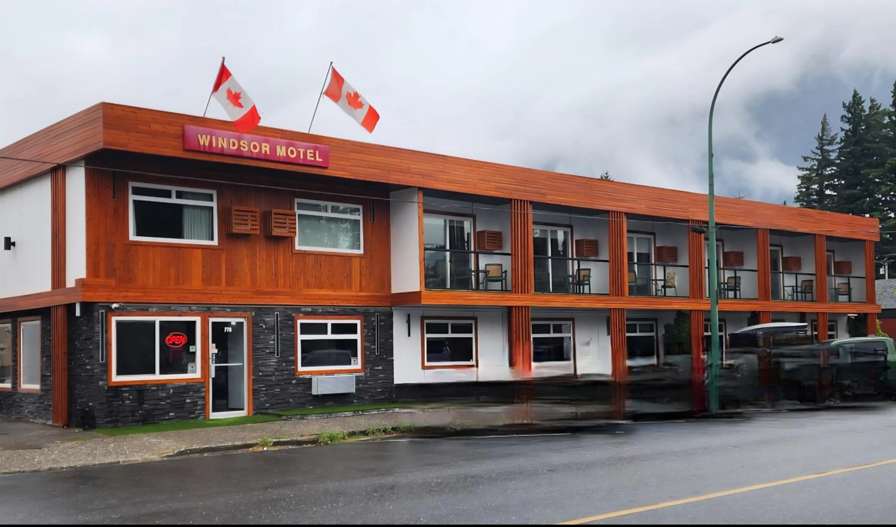 Property building in Windsor Motel