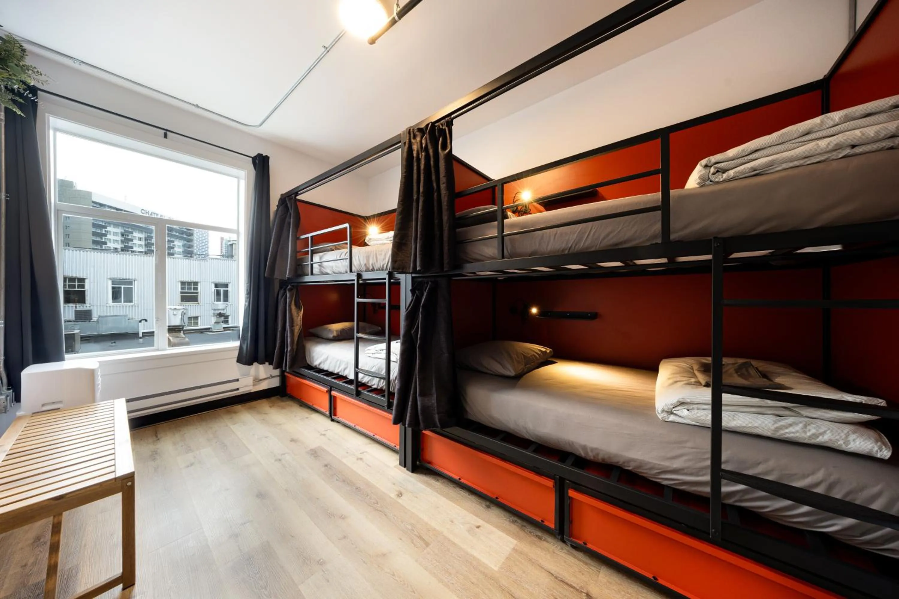 bunk bed, Bed in Samesun Vancouver