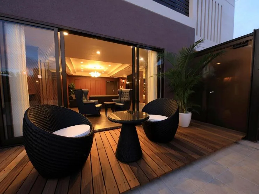 Patio in Terrace Garden Mihama Resort by Coldio Premium