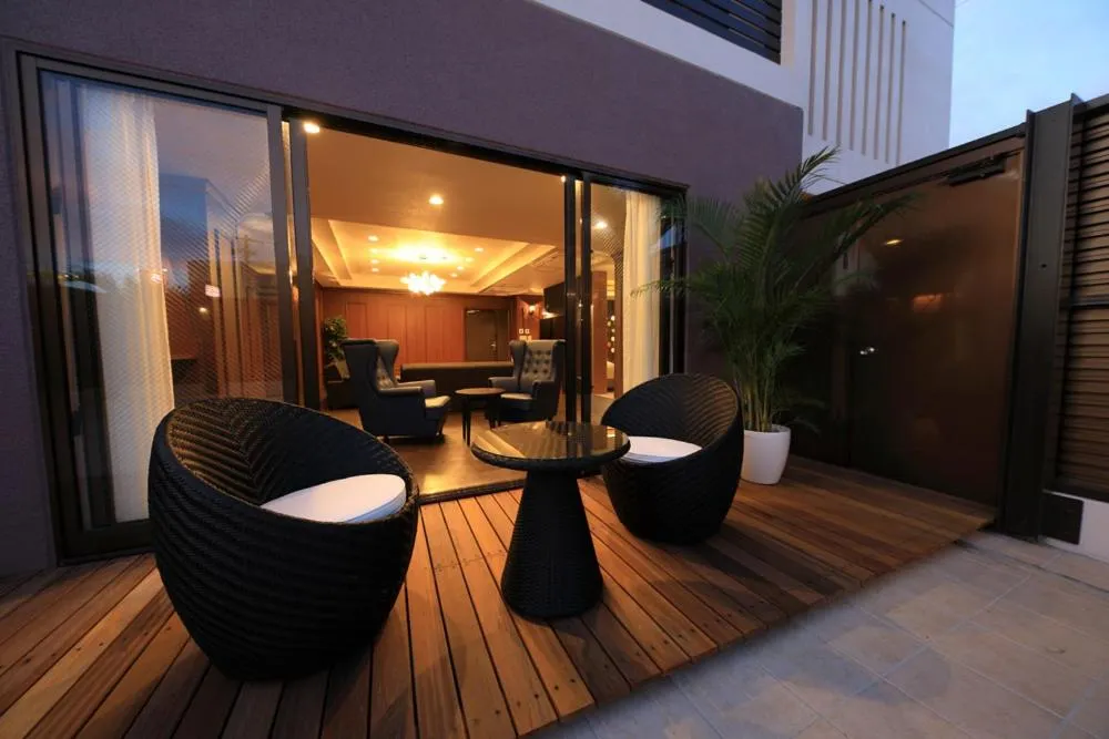 Patio in Terrace Garden Mihama Resort by Coldio Premium