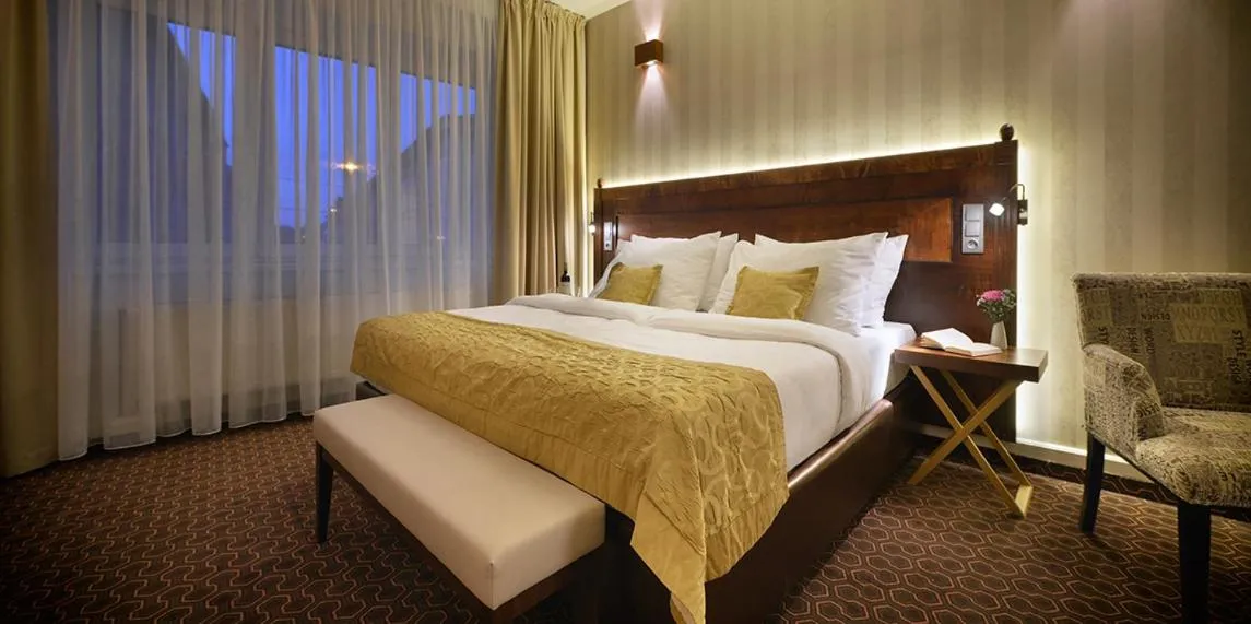 Bed in Vysocina Design Apartments