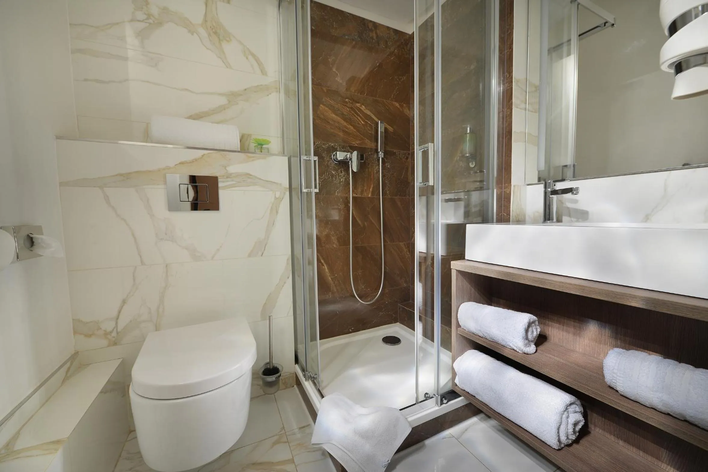 Bathroom in Vysocina Design Apartments