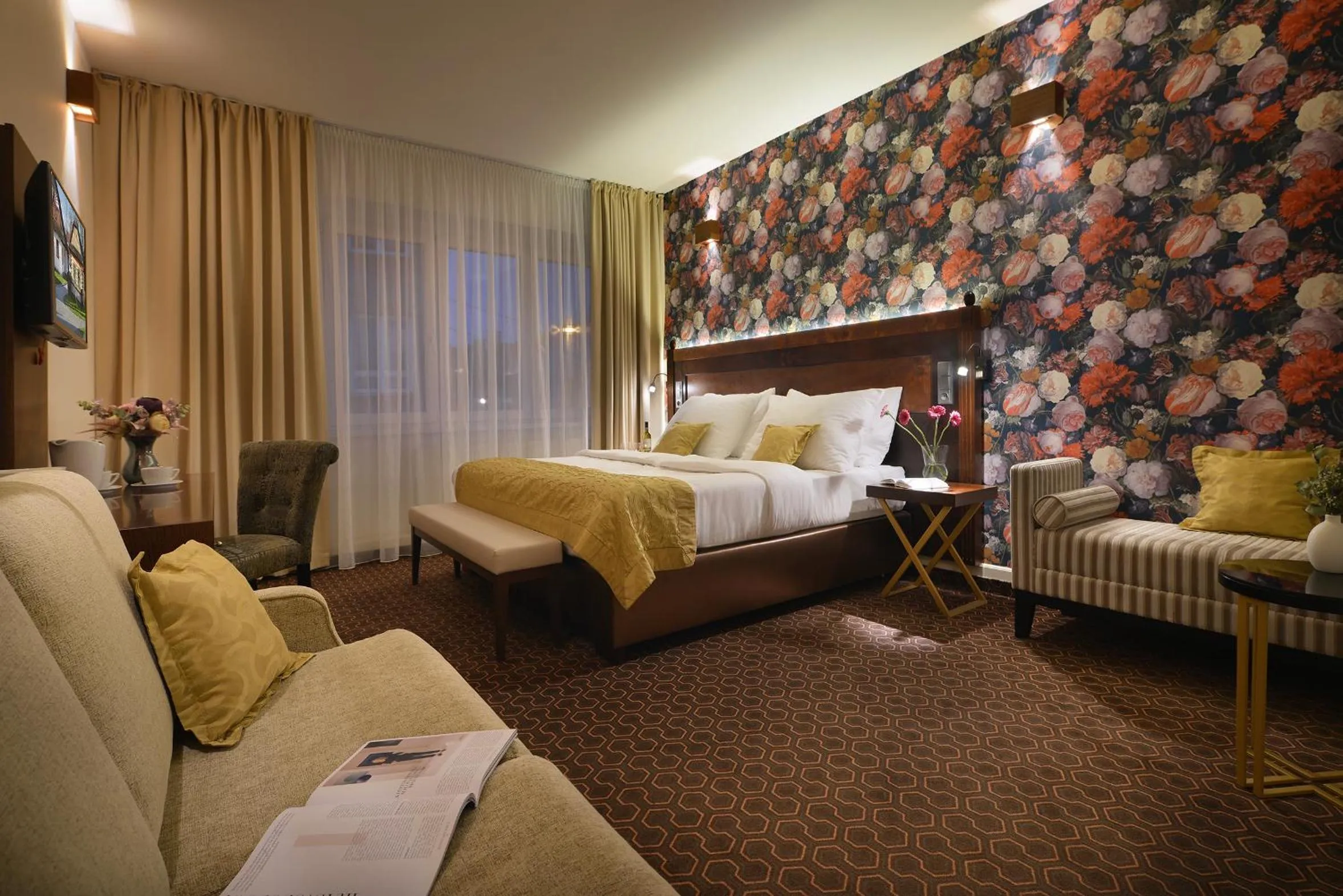 Bedroom, Bed in Vysocina Design Apartments