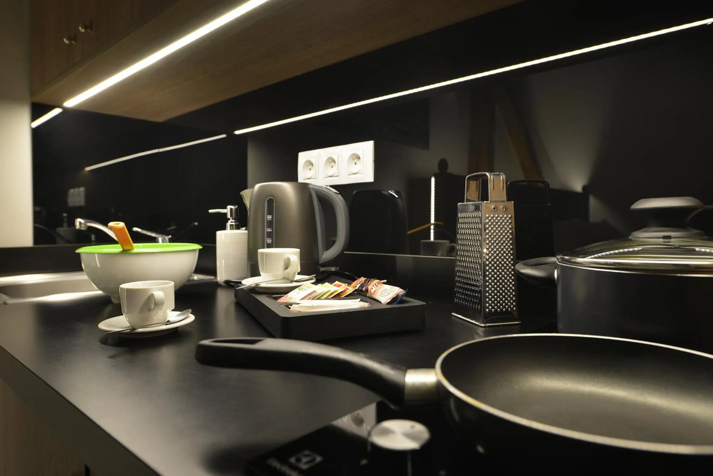 Coffee/tea facilities in Vysocina Design Apartments