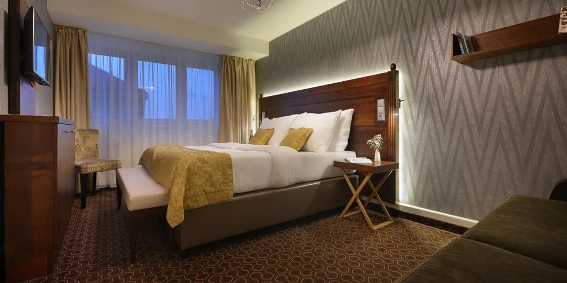 Bed in Vysocina Design Apartments