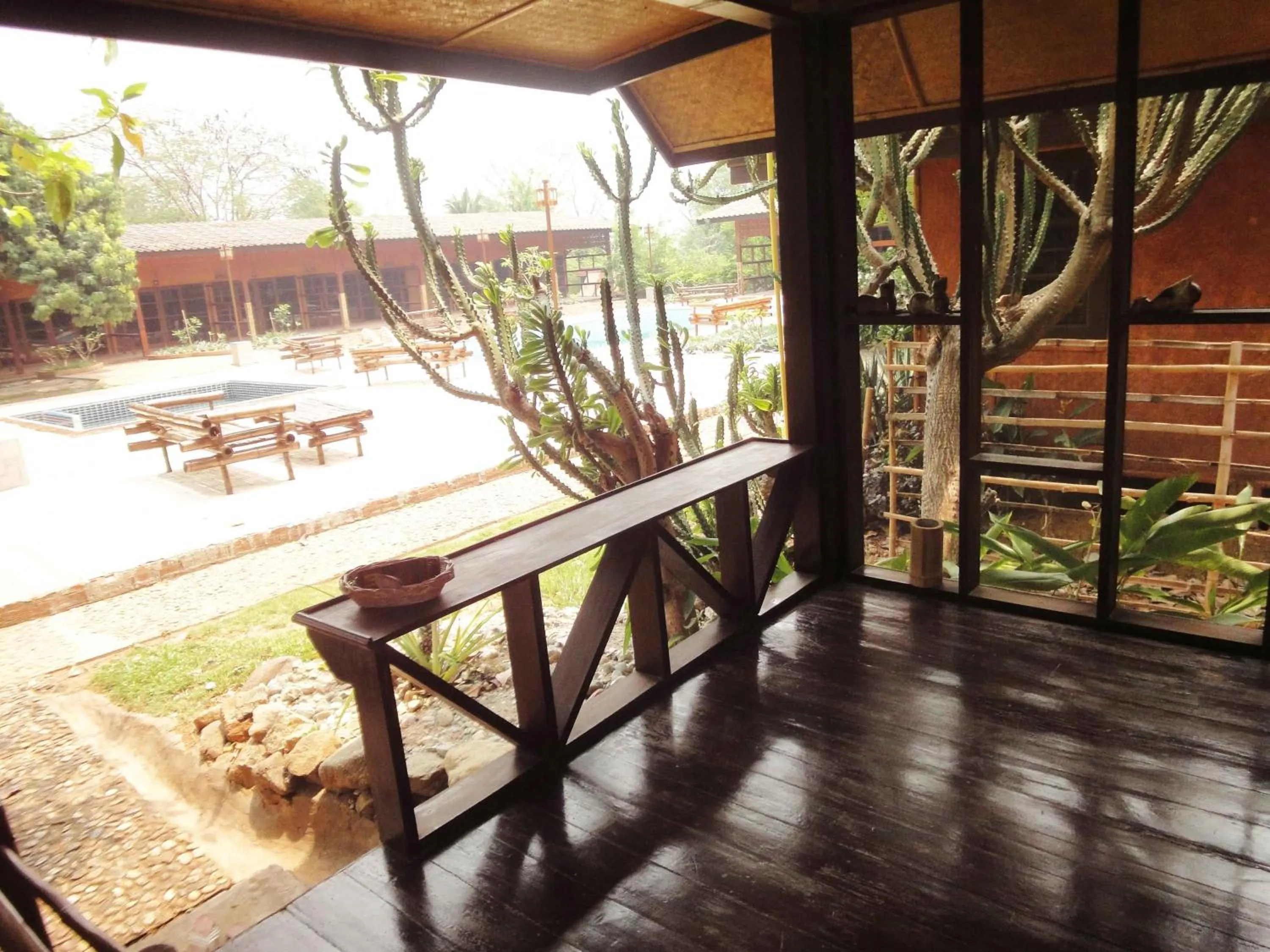 Decorative detail in Areeya Phuree Resort Thaton