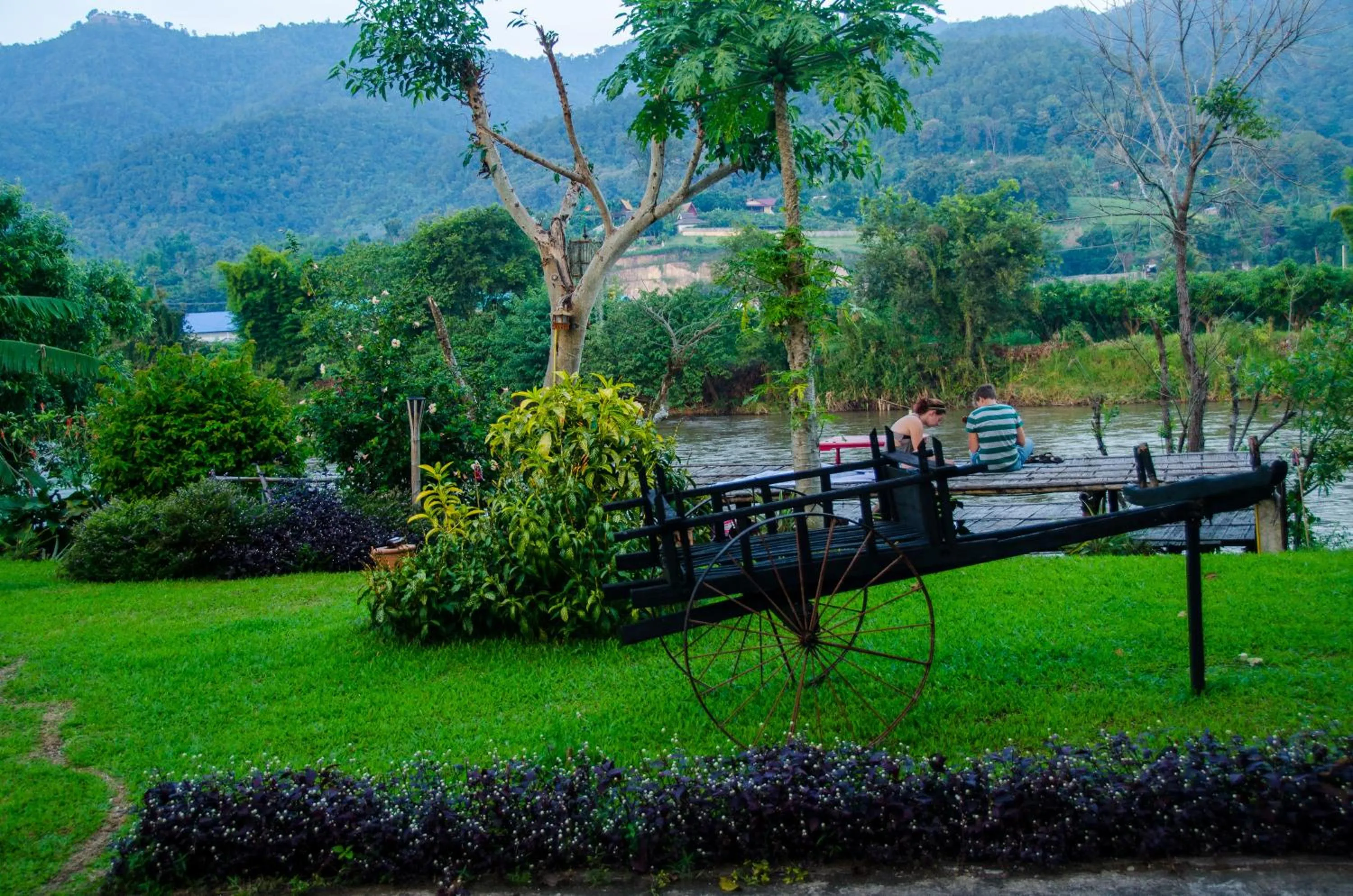 BBQ facilities in Areeya Phuree Resort Thaton