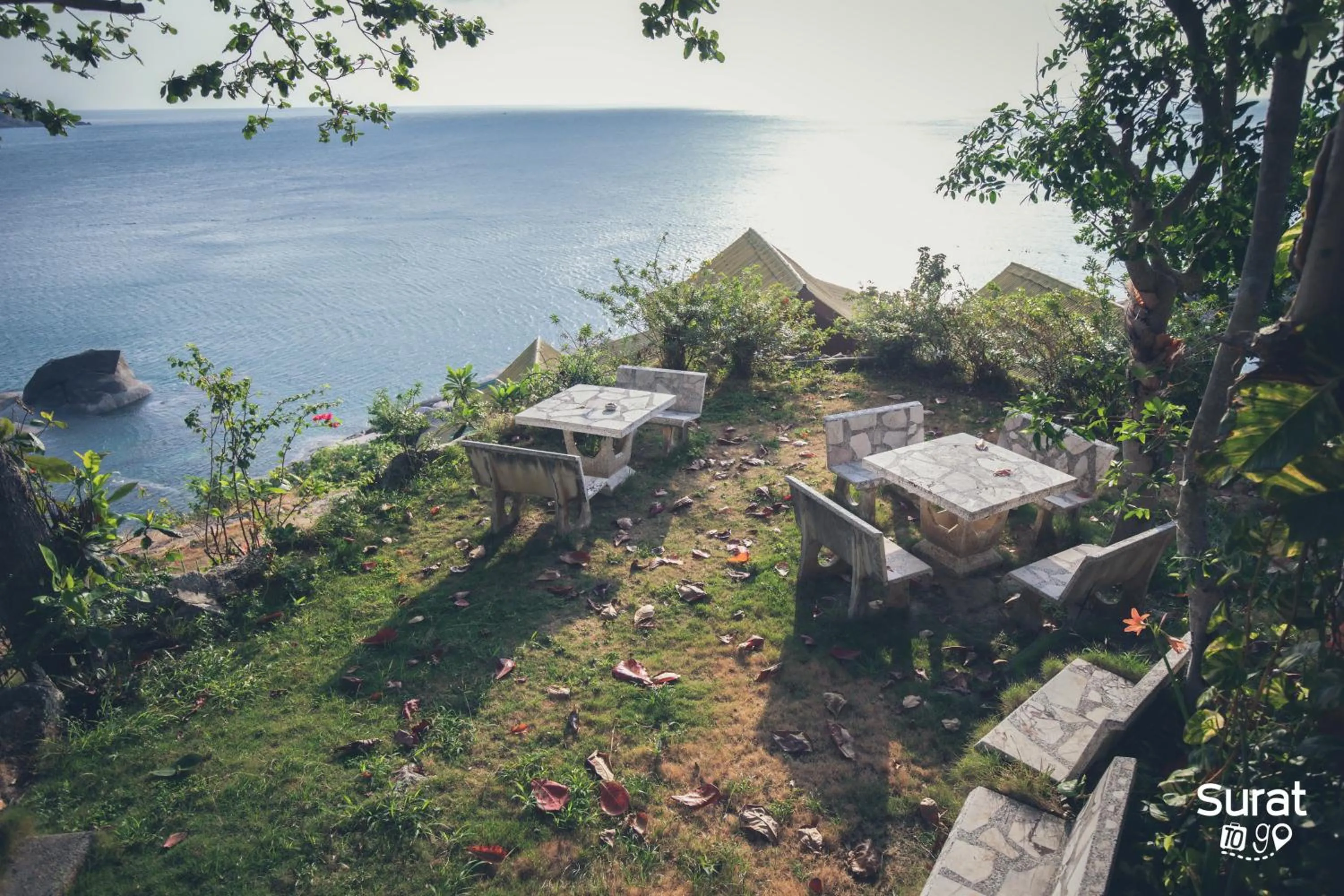 Bird's eye view in The Ocean Phangan Homestay
